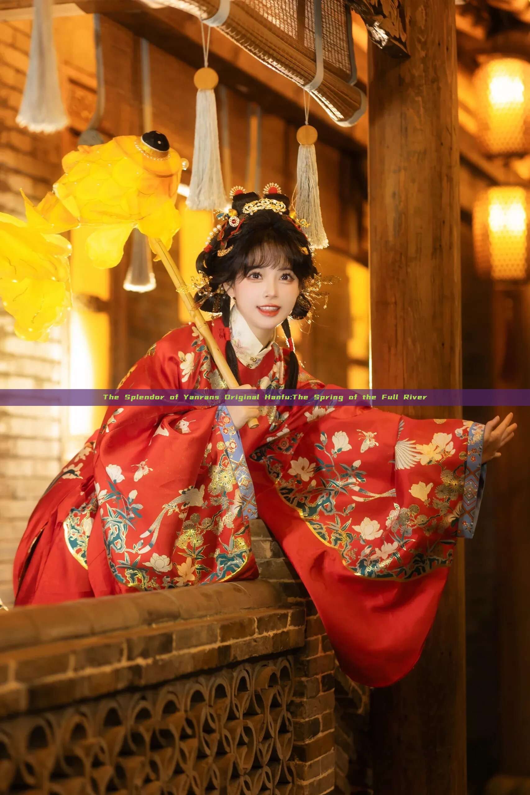 The Splendor of Yanrans Original Hanfu:The Spring of the Full River The Splendor of Yanrans Original Hanfu:The Spring of the Full River