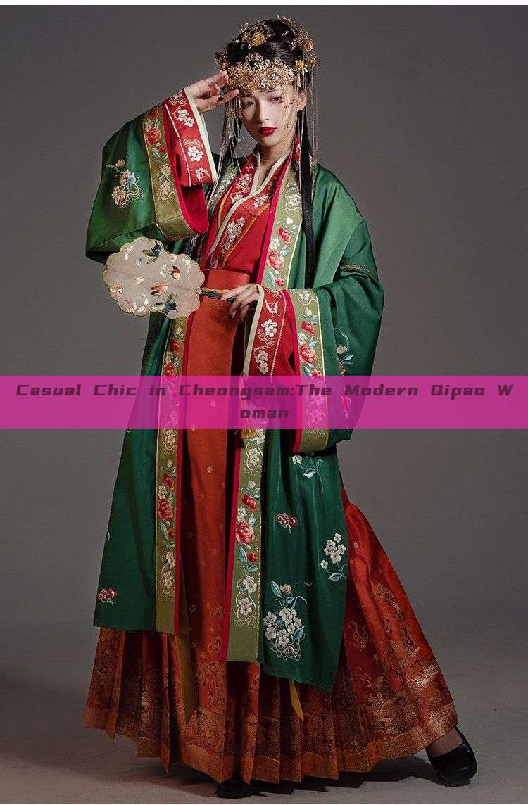 Casual Chic in Cheongsam:The Modern Qipao Woman Casual Chic in Cheongsam:The Modern Qipao Woman