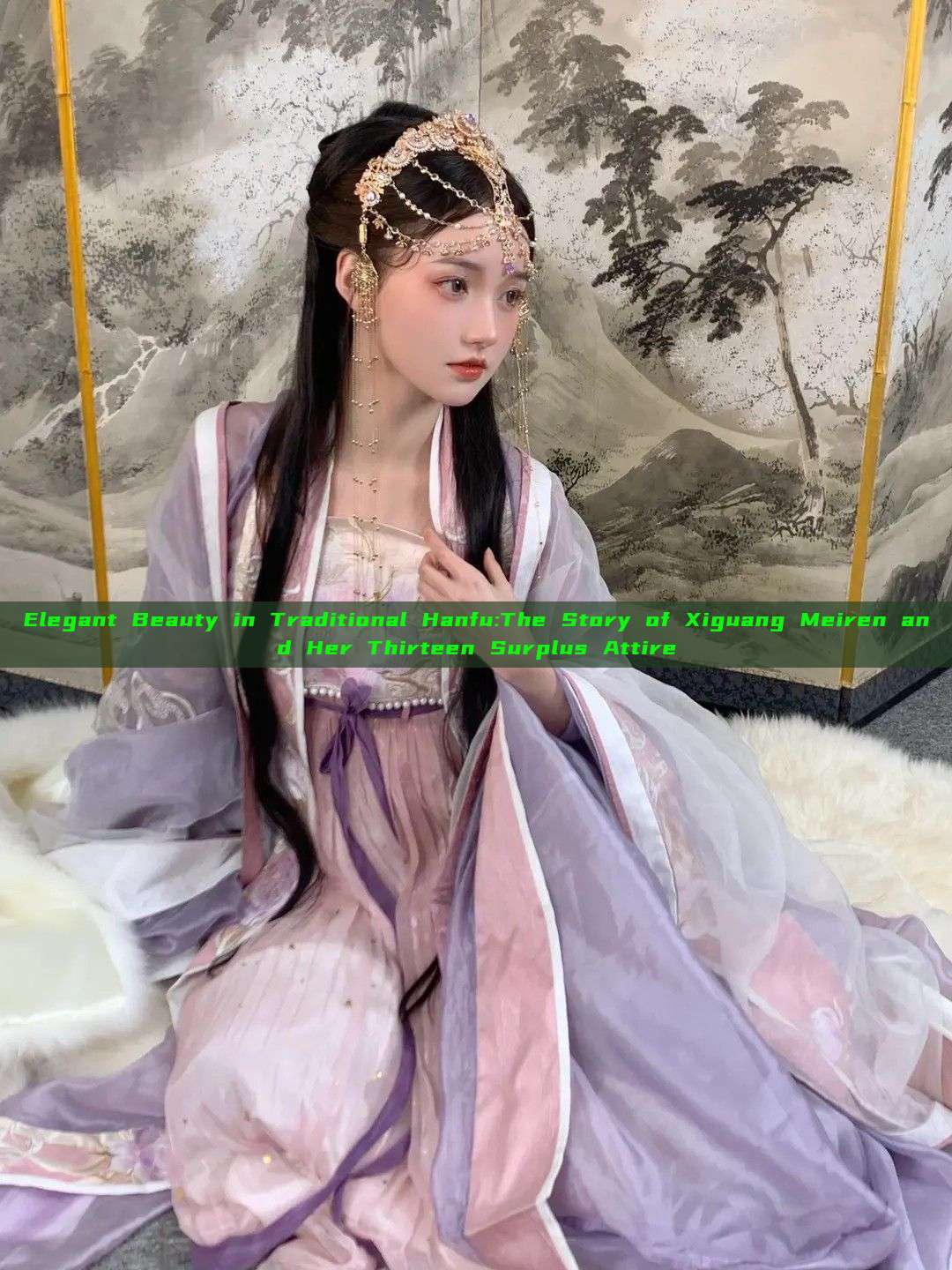 Elegant Beauty in Traditional Hanfu:The Story of Xiguang Meiren and Her Thirteen Surplus Attire Elegant Beauty in Traditional Hanfu:The Story of Xiguang Meiren and Her Thirteen Surplus Attire