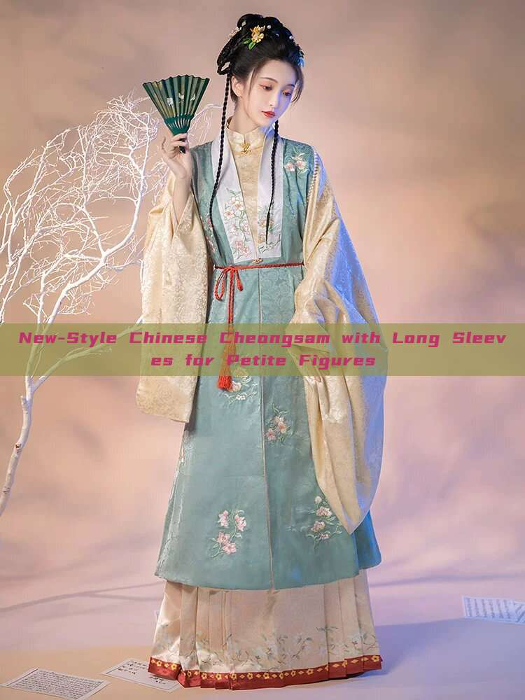 New-Style Chinese Cheongsam with Long Sleeves for Petite Figures New-Style Chinese Cheongsam with Long Sleeves for Petite Figures