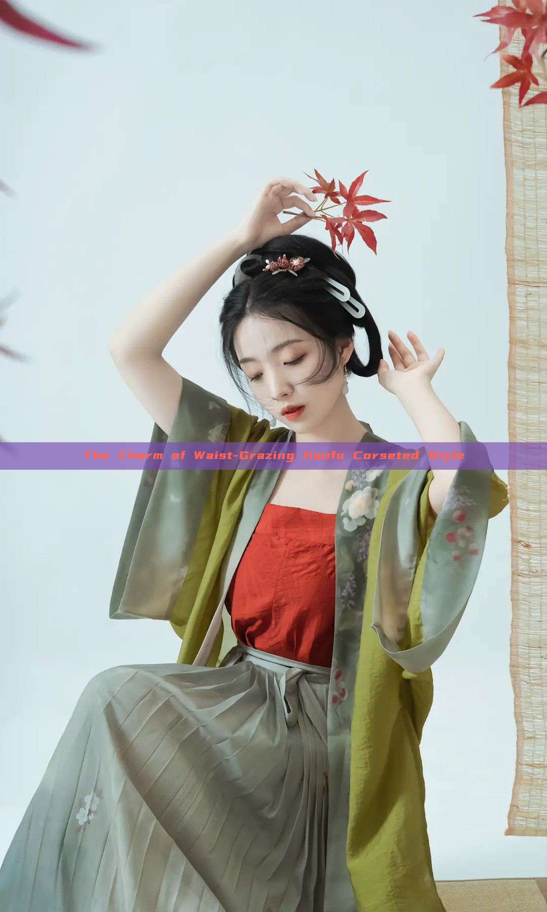 The Charm of Waist-Grazing Hanfu Corseted Style