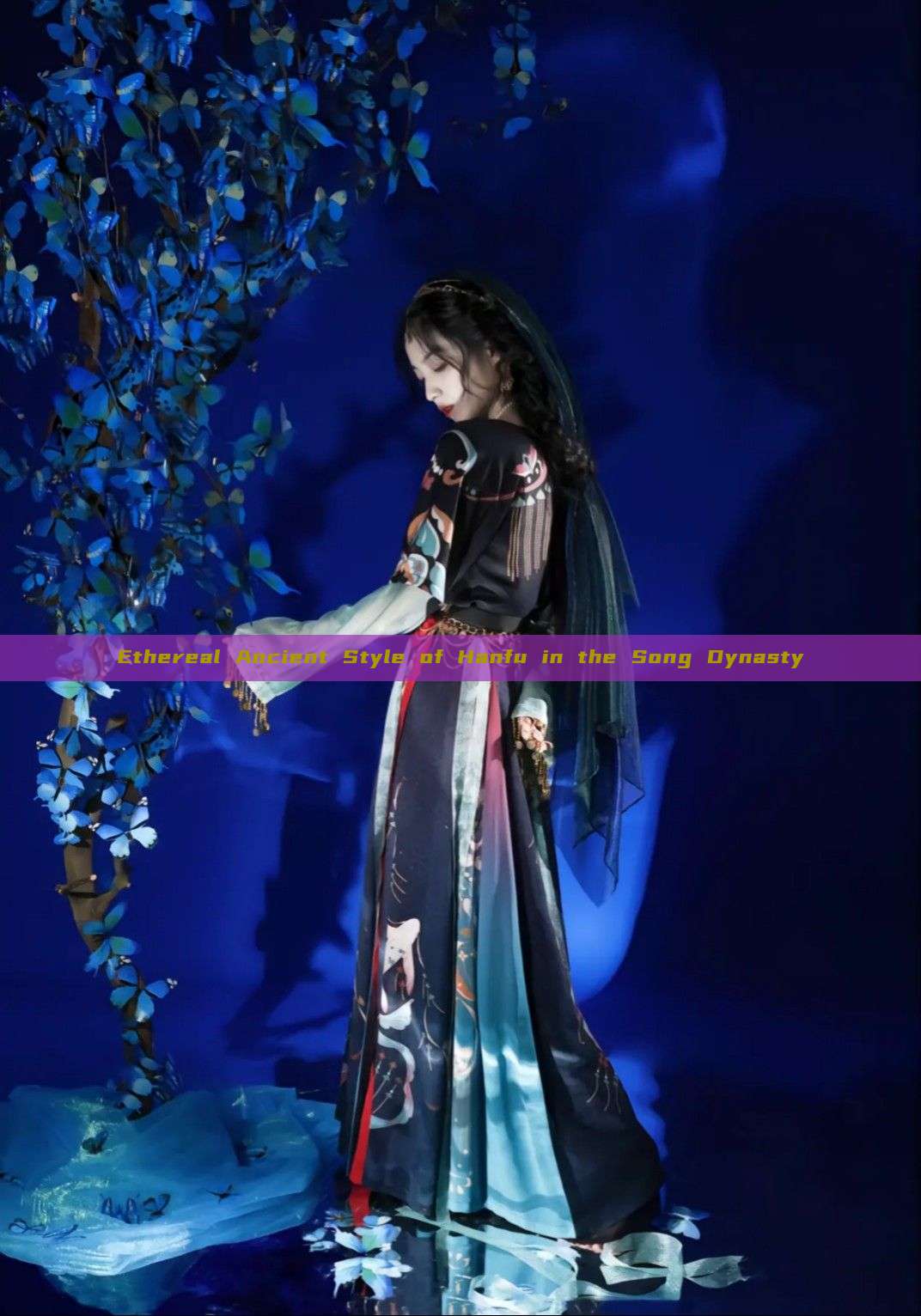 Ethereal Ancient Style of Hanfu in the Song Dynasty Ethereal Ancient Style of Hanfu in the Song Dynasty