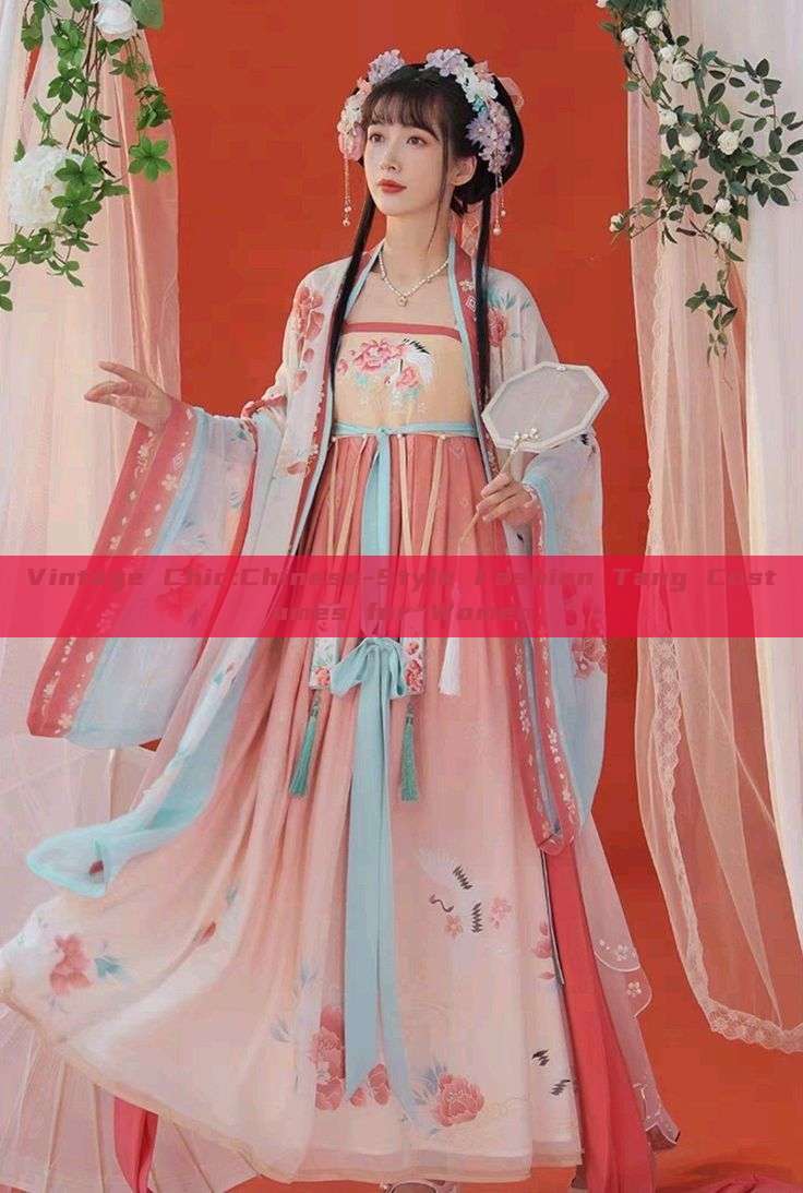 Vintage Chic:Chinese-Style Fashion Tang Costumes for Women Vintage Chic:Chinese-Style Fashion Tang Costumes for Women