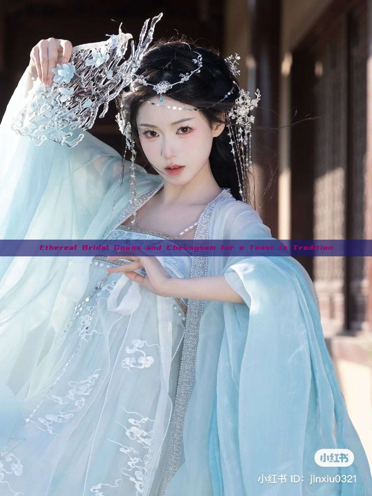 Ethereal Bridal Gowns and Cheongsam for a Toast to Tradition