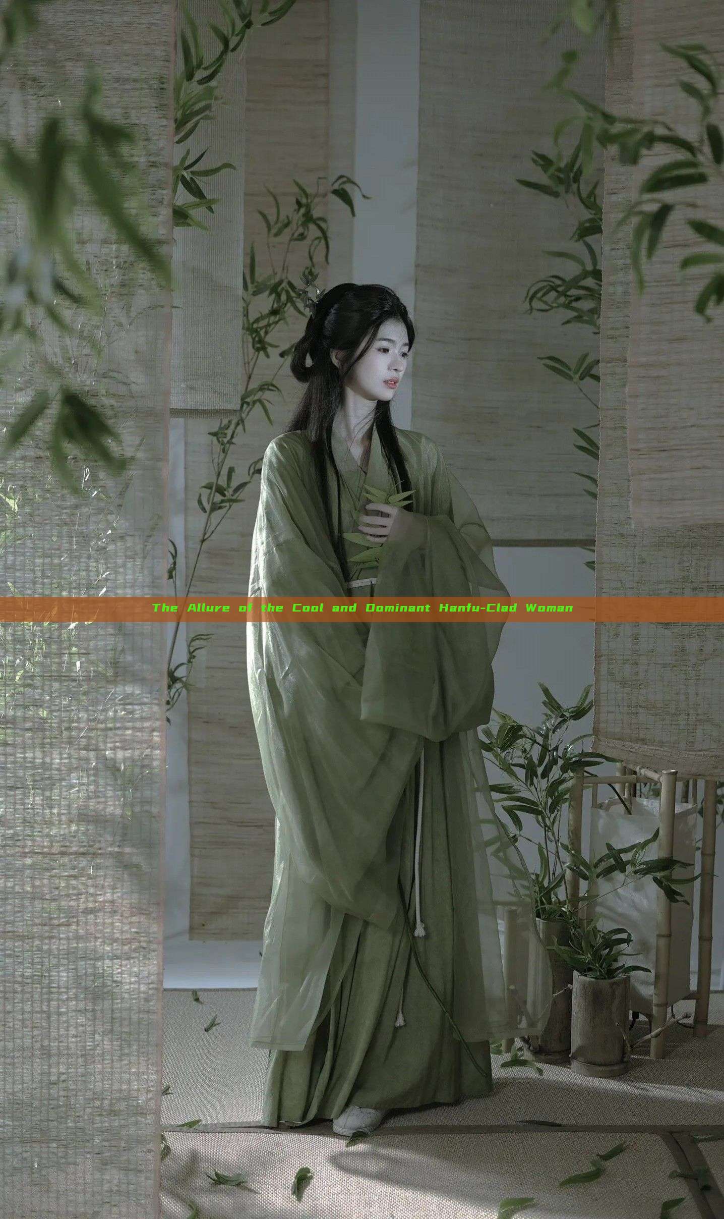 The Allure of the Cool and Dominant Hanfu-Clad Woman The Allure of the Cool and Dominant Hanfu-Clad Woman