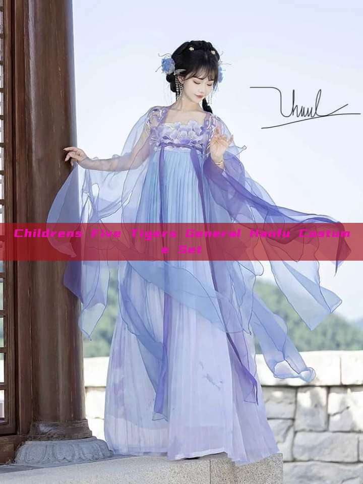 Childrens Five Tigers General Hanfu Costume Set Childrens Five Tigers General Hanfu Costume Set