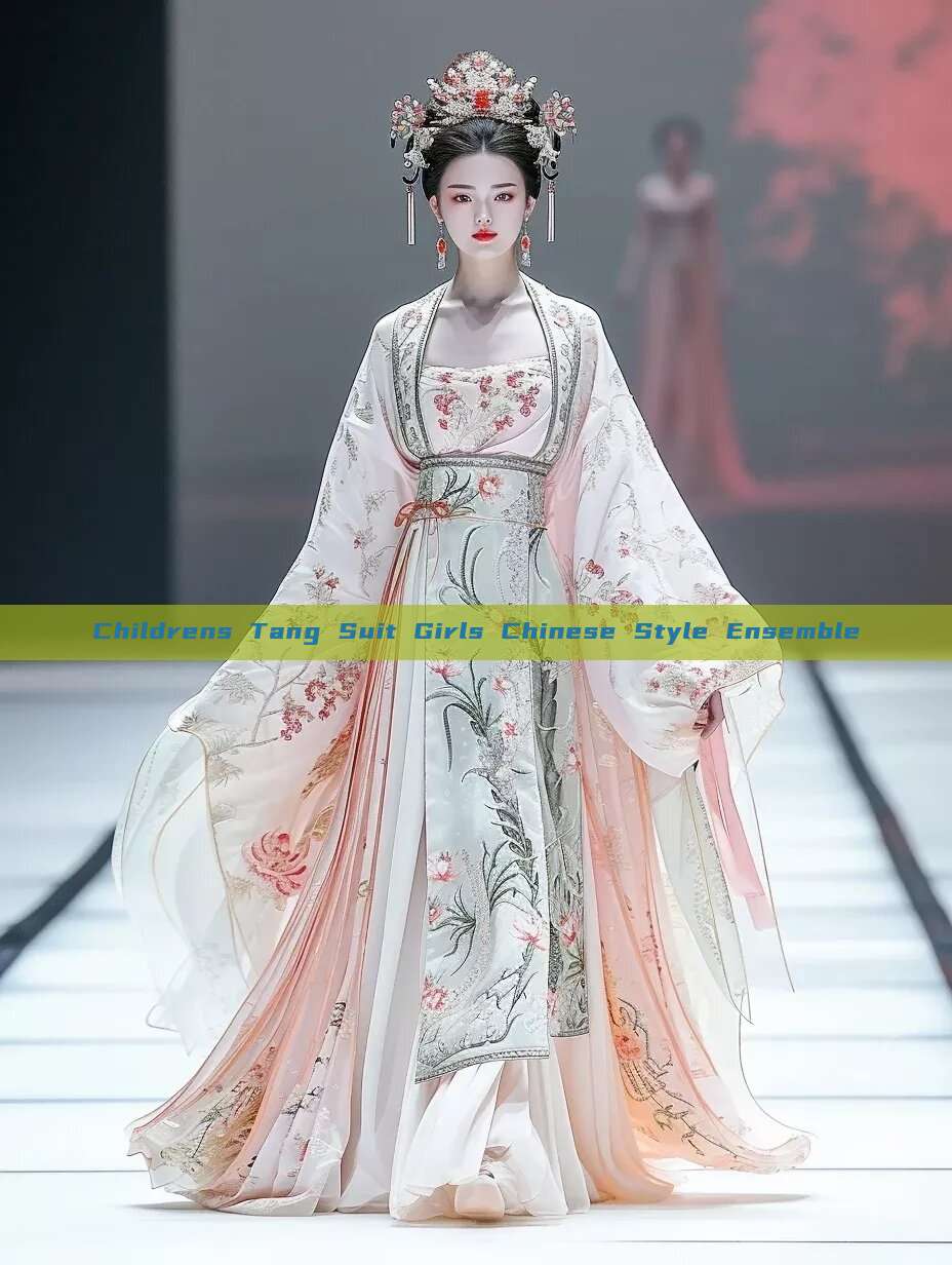 Childrens Tang Suit Girls Chinese Style Ensemble Childrens Tang Suit Girls Chinese Style Ensemble