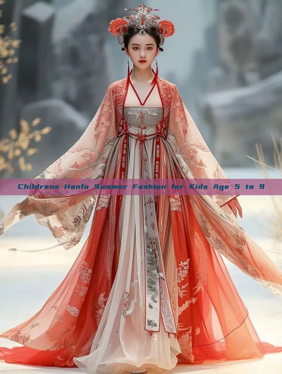 Childrens Hanfu Summer Fashion for Kids Age 5 to 9 Childrens Hanfu Summer Fashion for Kids Age 5 to 9