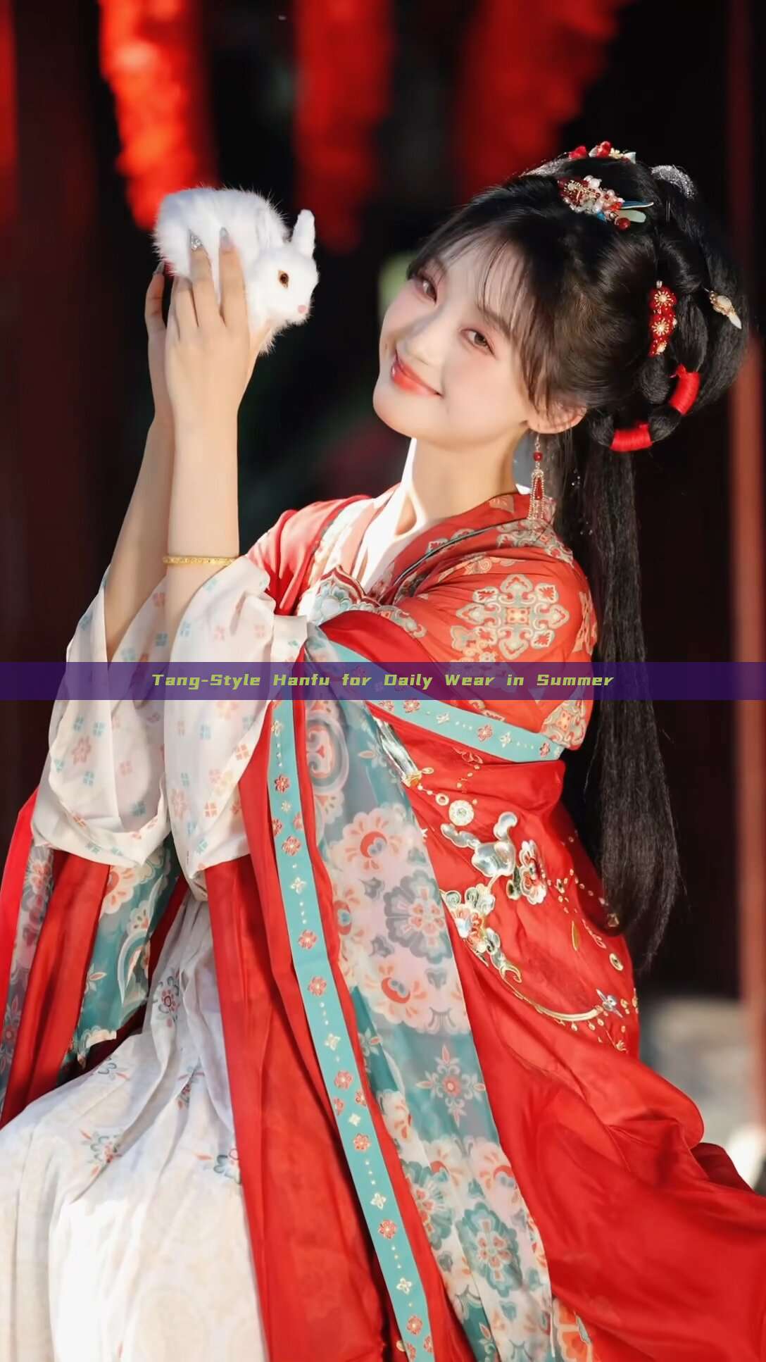 Tang-Style Hanfu for Daily Wear in Summer Tang-Style Hanfu for Daily Wear in Summer
