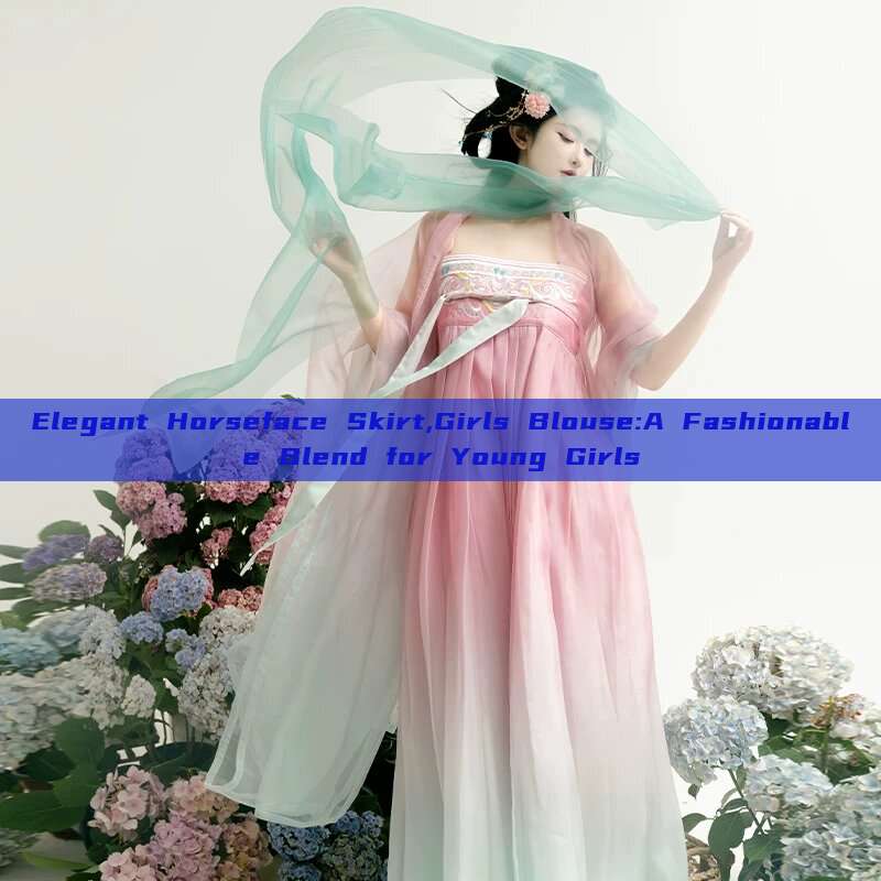 Elegant Horseface Skirt,Girls Blouse:A Fashionable Blend for Young Girls Elegant Horseface Skirt,Girls Blouse:A Fashionable Blend for Young Girls