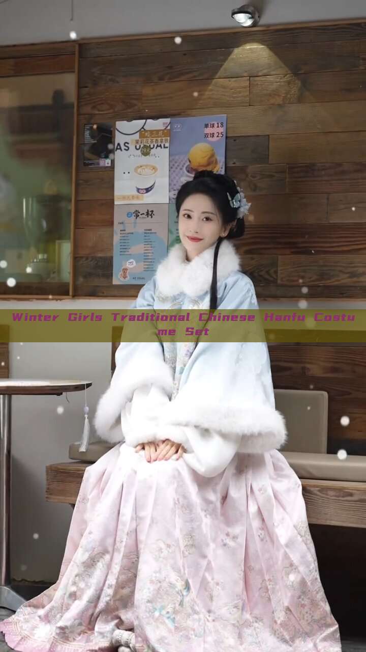 Winter Girls Traditional Chinese Hanfu Costume Set Winter Girls Traditional Chinese Hanfu Costume Set
