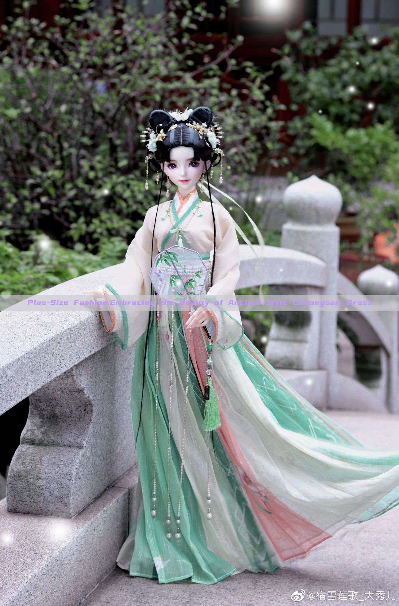 Plus-Size Fashion:Embracing the Beauty of Ancient-Style Cheongsam Dress Plus-Size Fashion:Embracing the Beauty of Ancient-Style Cheongsam Dress