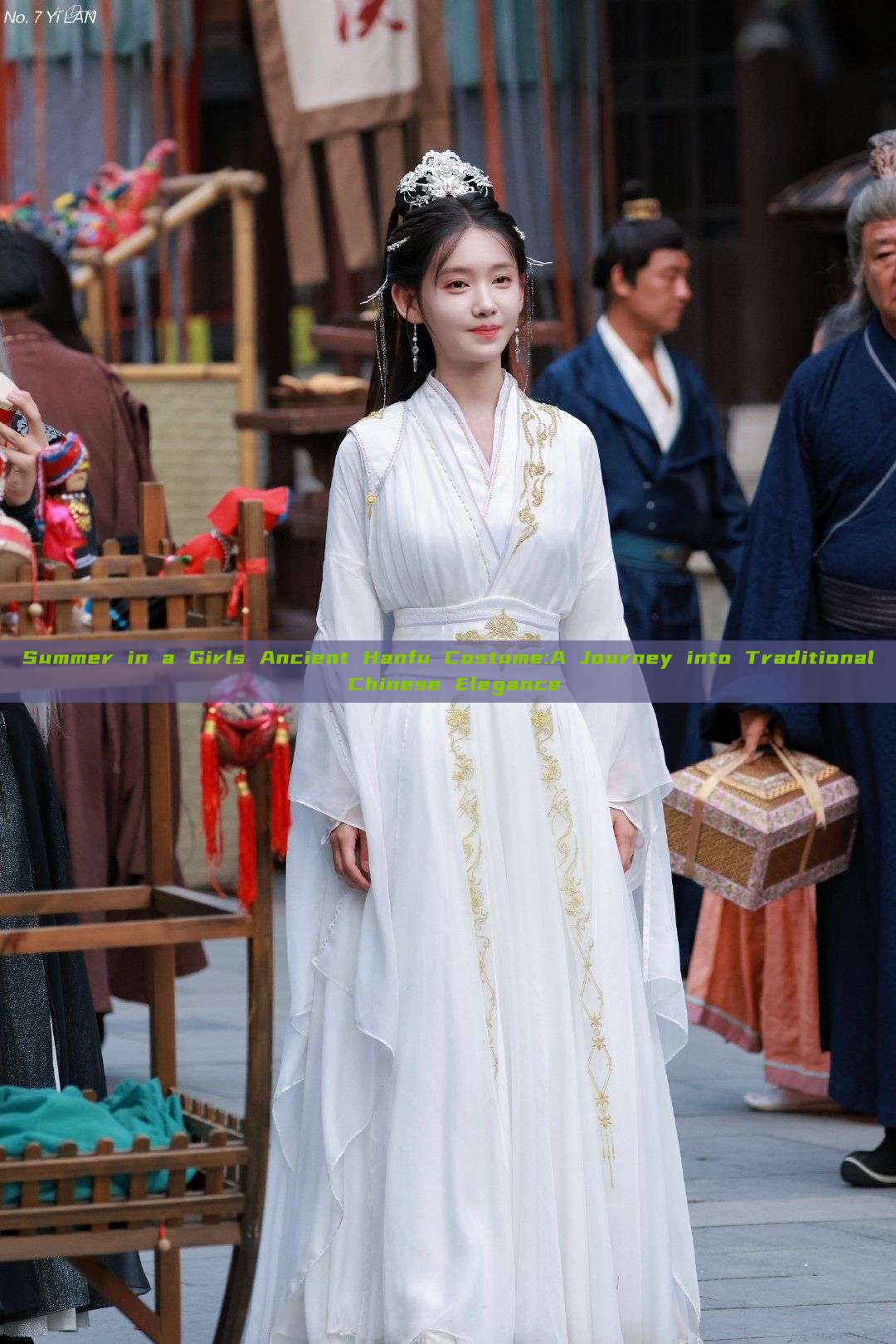 Summer in a Girls Ancient Hanfu Costume:A Journey into Traditional Chinese Elegance Summer in a Girls Ancient Hanfu Costume:A Journey into Traditional Chinese Elegance