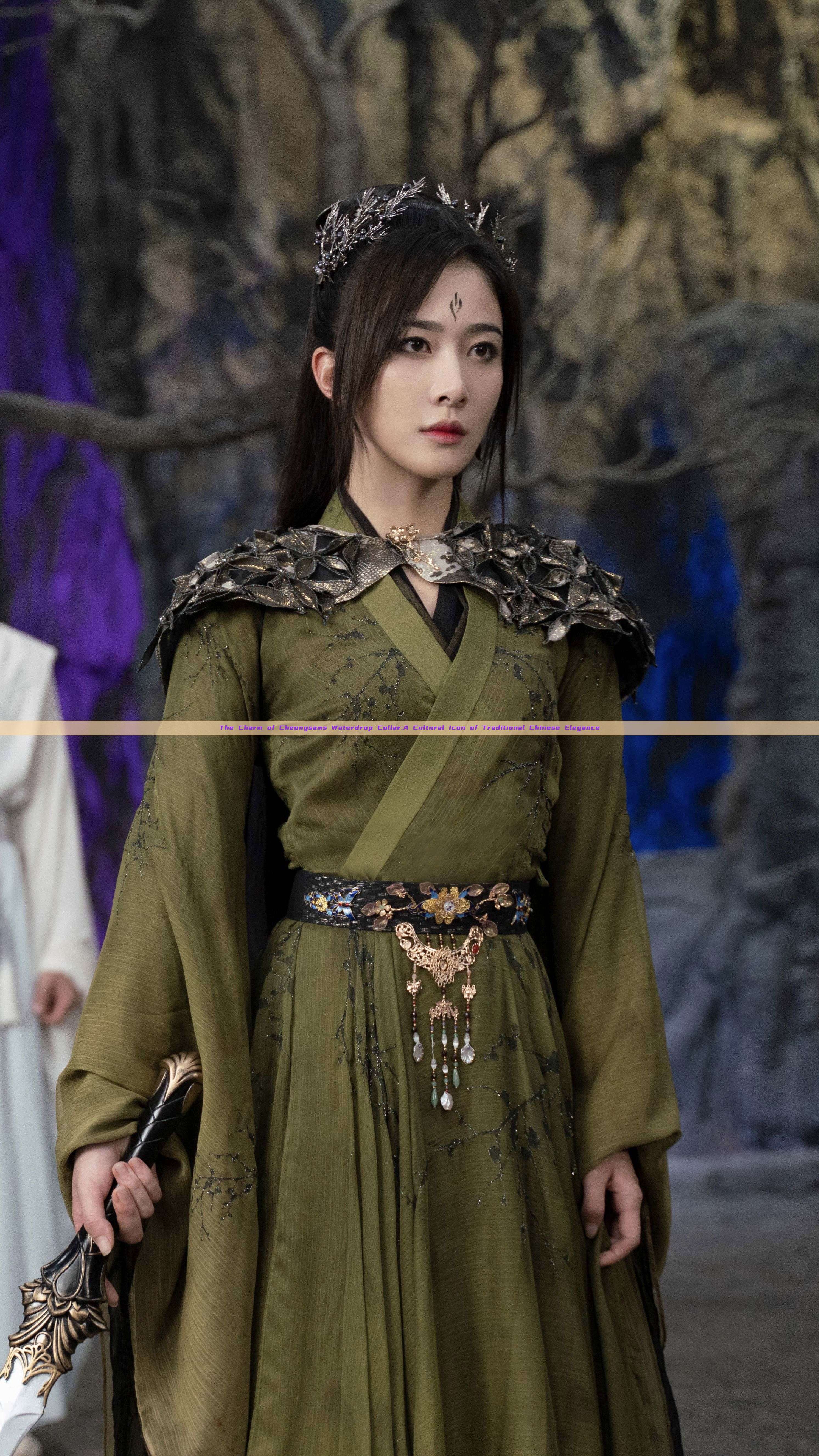 The Charm of Cheongsams Waterdrop Collar:A Cultural Icon of Traditional Chinese Elegance The Charm of Cheongsams Waterdrop Collar:A Cultural Icon of Traditional Chinese Elegance