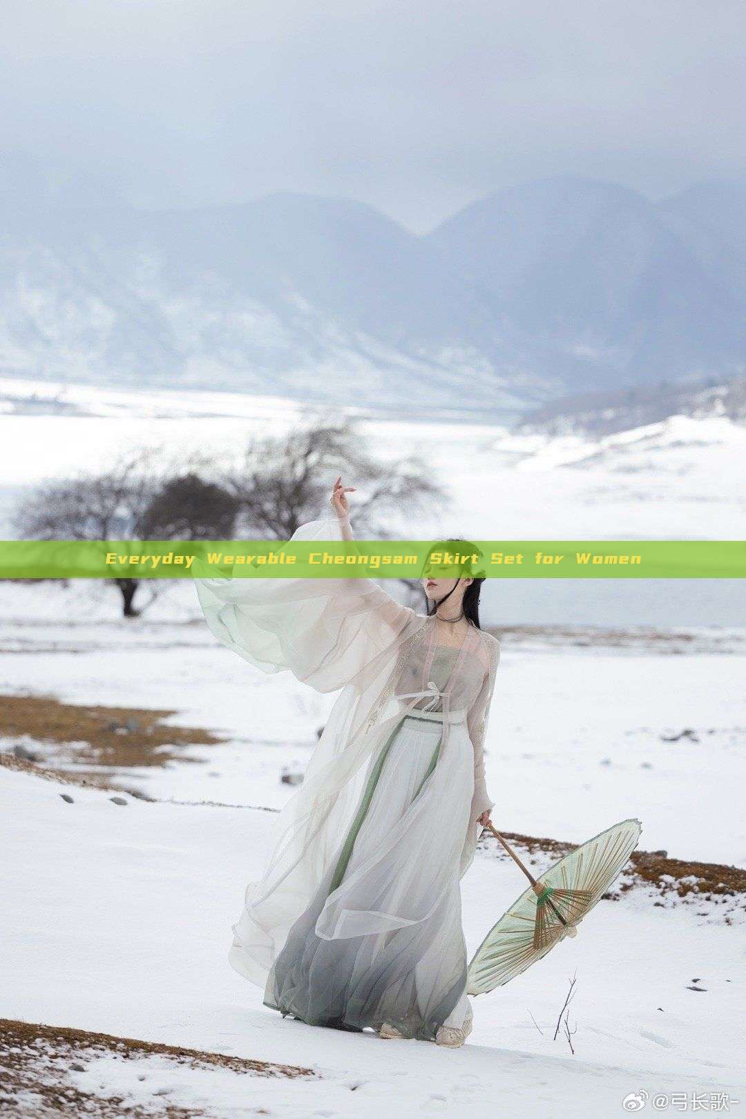 Everyday Wearable Cheongsam Skirt Set for Women Everyday Wearable Cheongsam Skirt Set for Women