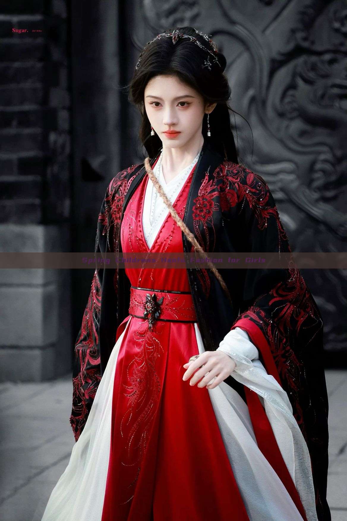 Spring Childrens Hanfu Fashion for Girls Spring Childrens Hanfu Fashion for Girls