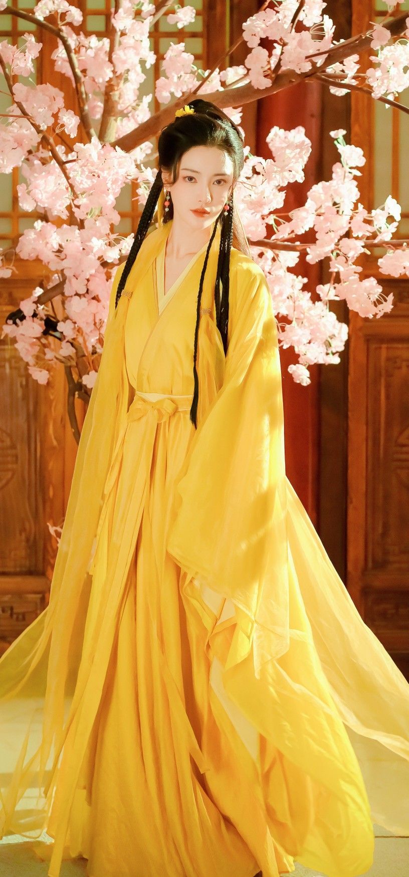 Traditional Charm of Cheongsam with 盘扣细节连衣裙 Traditional Charm of Cheongsam with 盘扣细节连衣裙