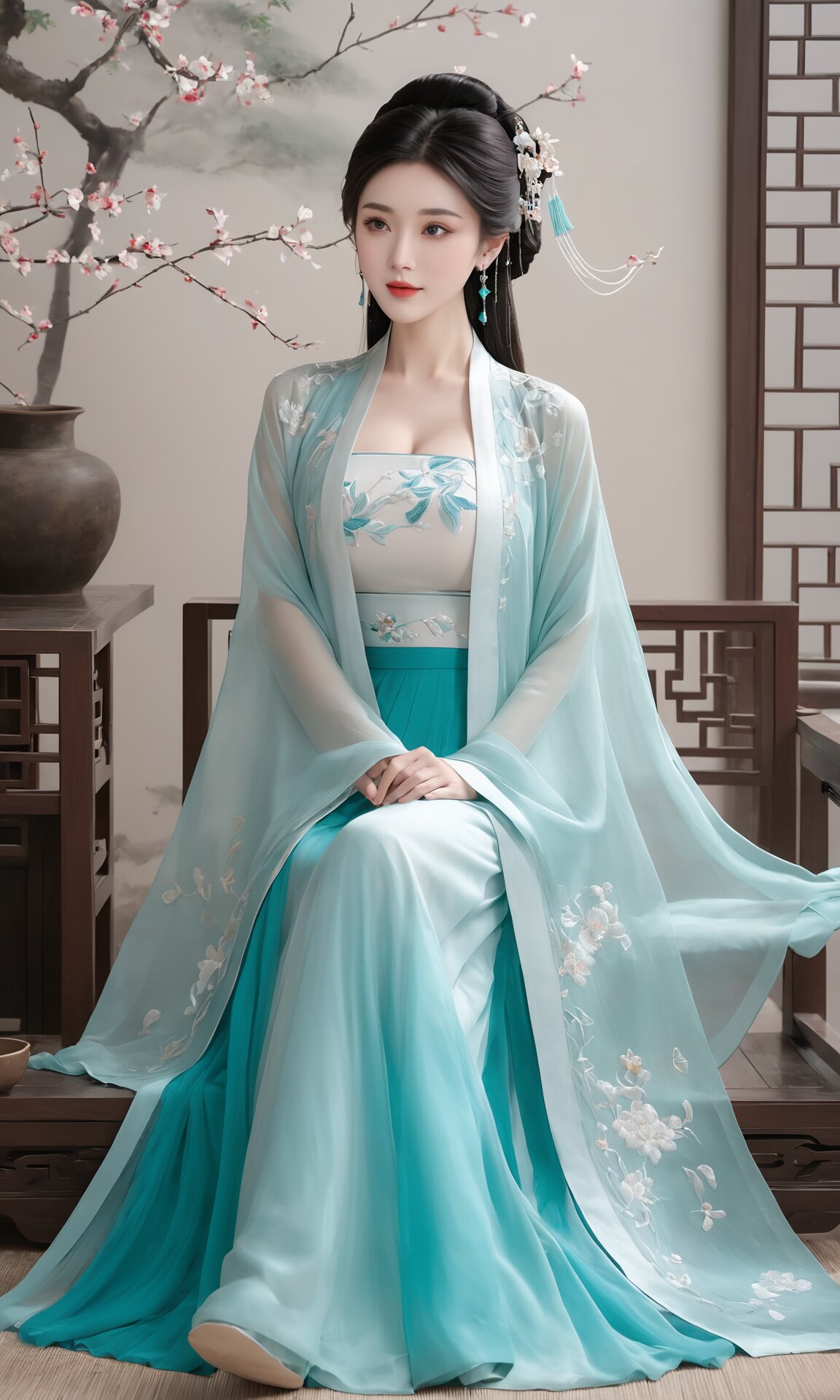 Summer Elegance in Lightweight Hanfu Costumes:A Guide to Waisted-Style Hanfu for Women Summer Elegance in Lightweight Hanfu Costumes:A Guide to Waisted-Style Hanfu for Women
