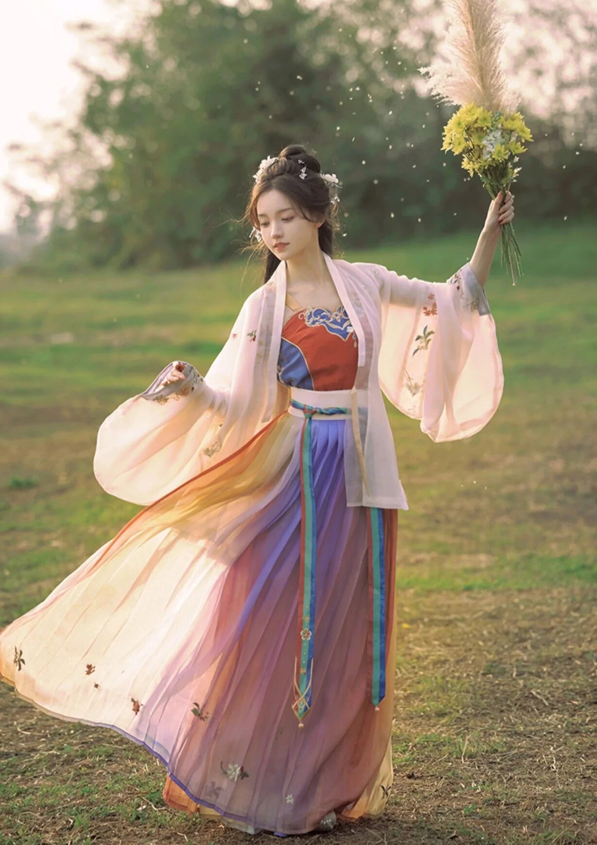 The Unparalleled Elegance of Wuwang Pavilions Hanfu Fashion The Unparalleled Elegance of Wuwang Pavilions Hanfu Fashion