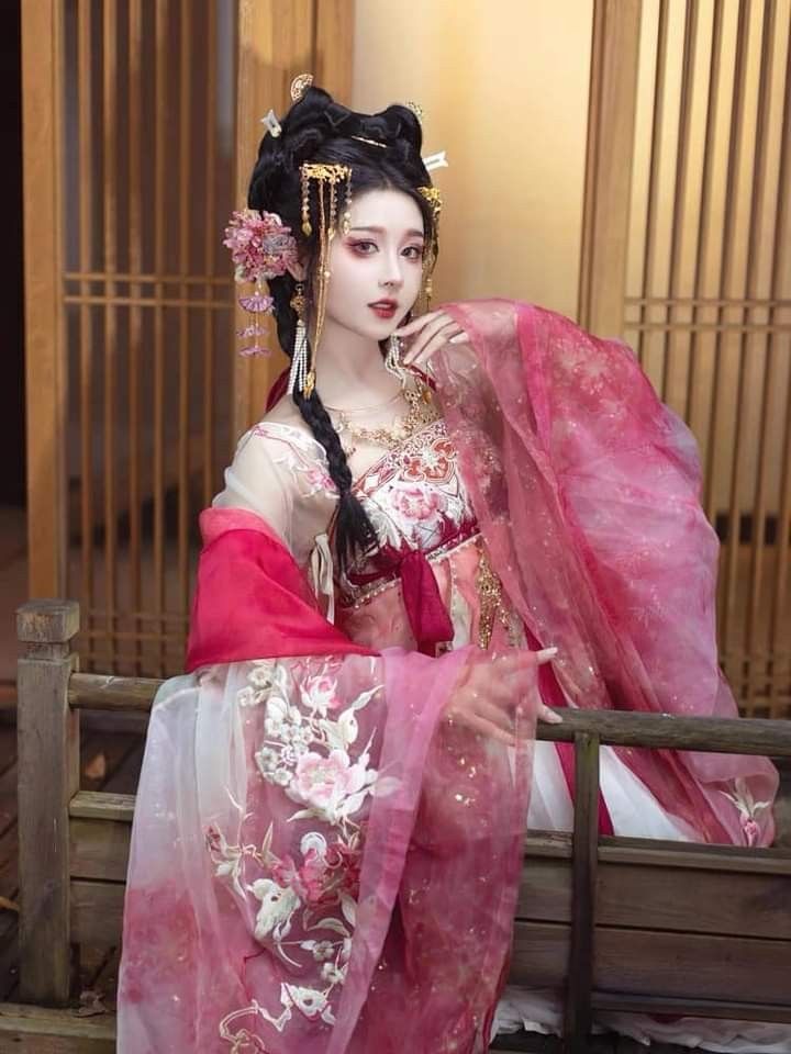 汉服改良连衣裙 胖mm 汉服改良连衣裙 胖mm
