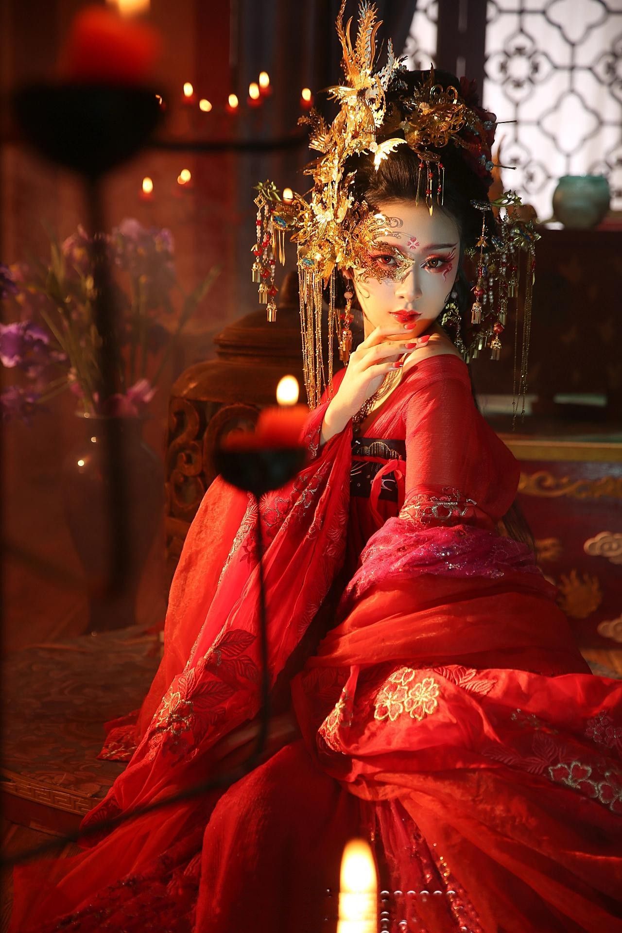 Elegant Summer Hanfu Maternity-Child Outfits for Girls Elegant Summer Hanfu Maternity-Child Outfits for Girls