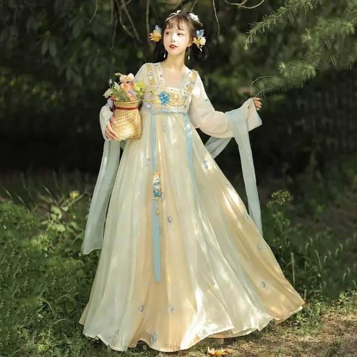 Winter Girl in Song Dynasty Hanfu Fashion Winter Girl in Song Dynasty Hanfu Fashion