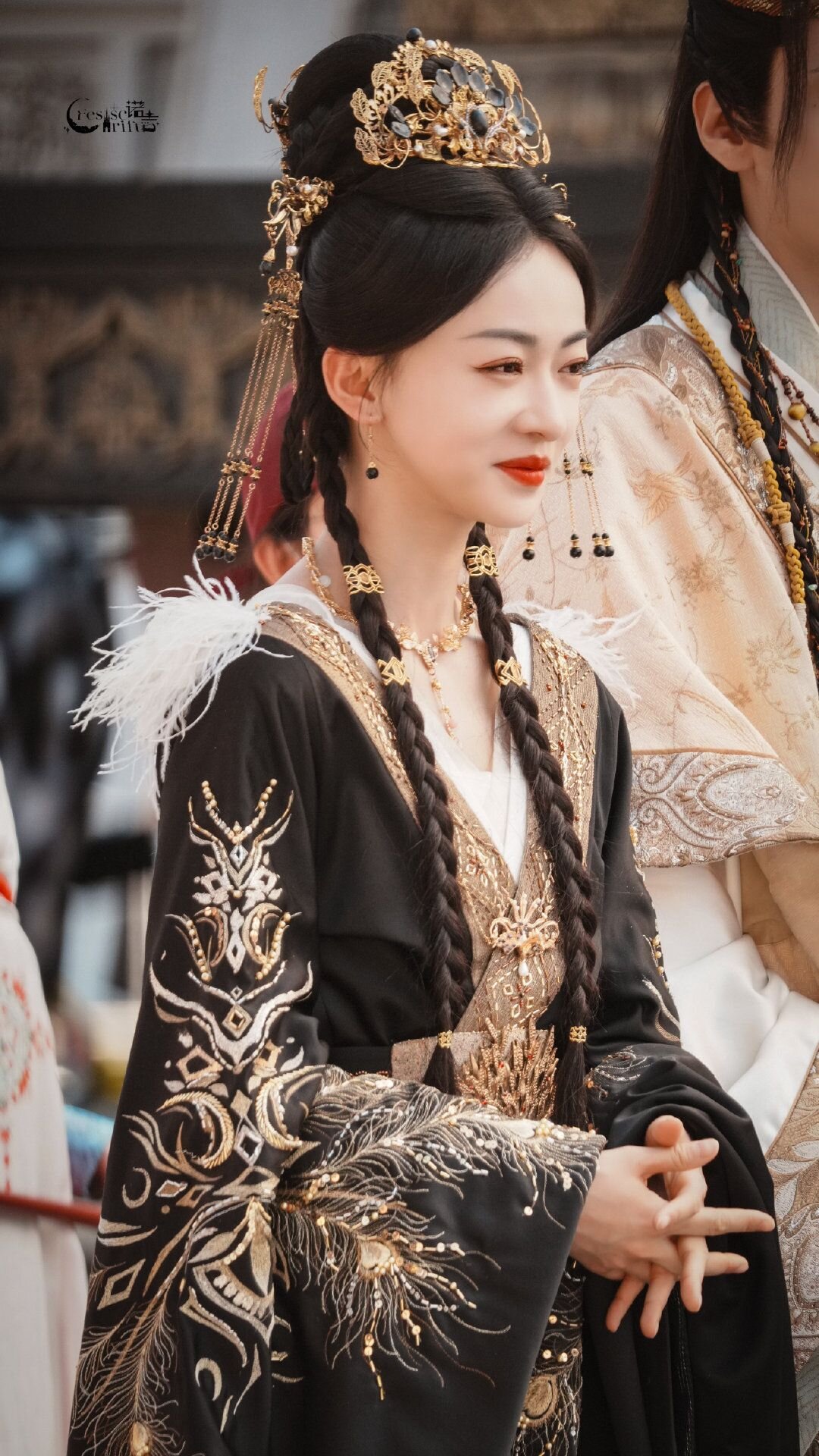 The Charm of Cheongsam with坎肩 and 7-inch Sloping Sleeves The Charm of Cheongsam with坎肩 and 7-inch Sloping Sleeves