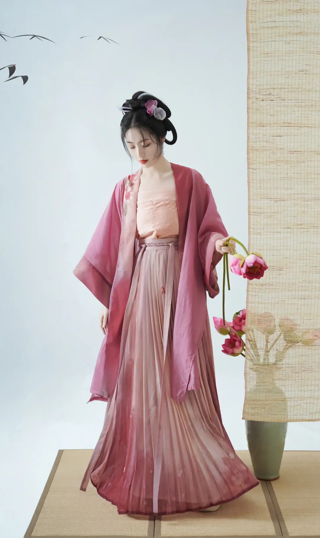 Simple Hairstyles for Girls Hanfu Headwear Simple Hairstyles for Girls Hanfu Headwear