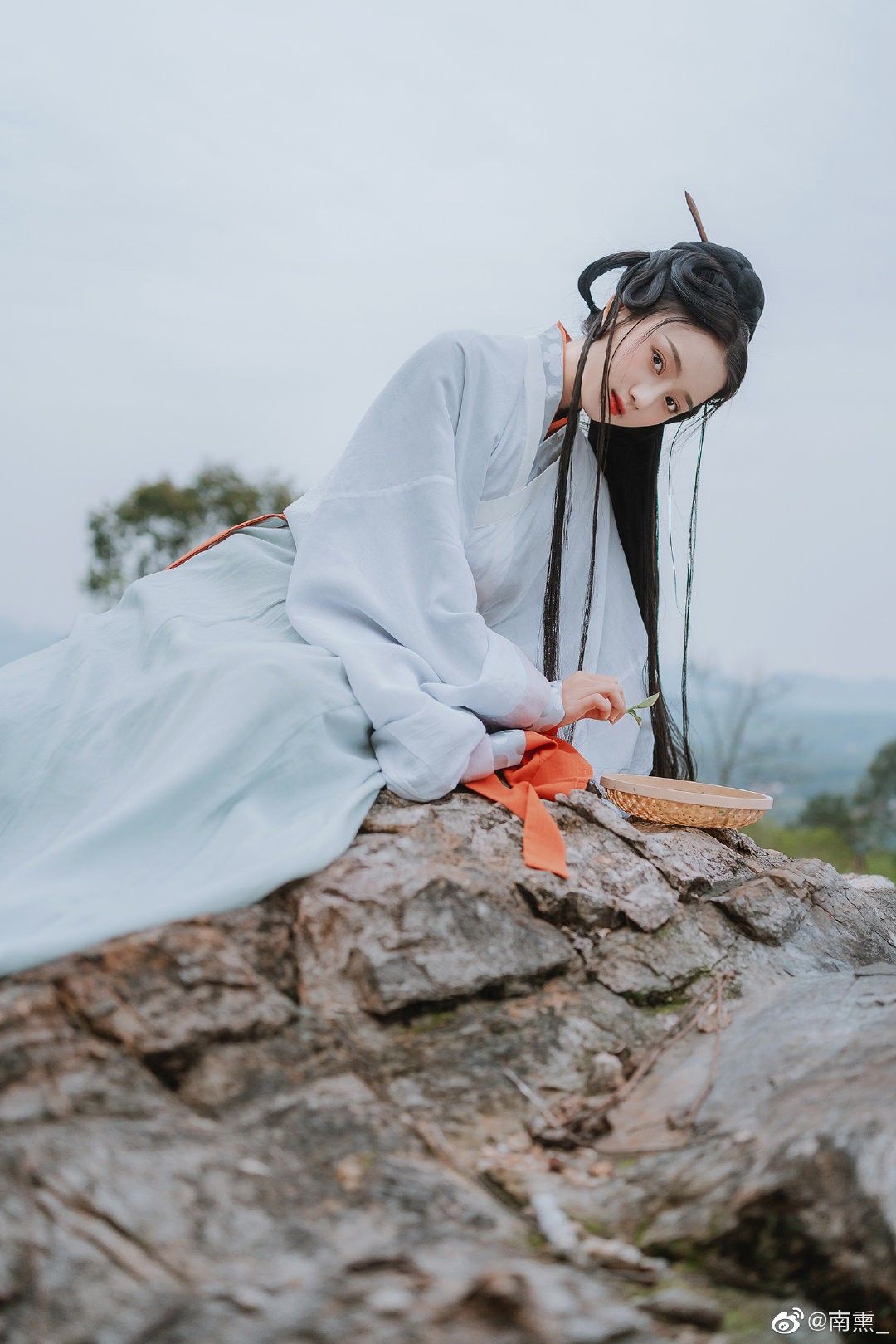 Children in Traditional Hanfu for the Chinese New Year Celebration Children in Traditional Hanfu for the Chinese New Year Celebration