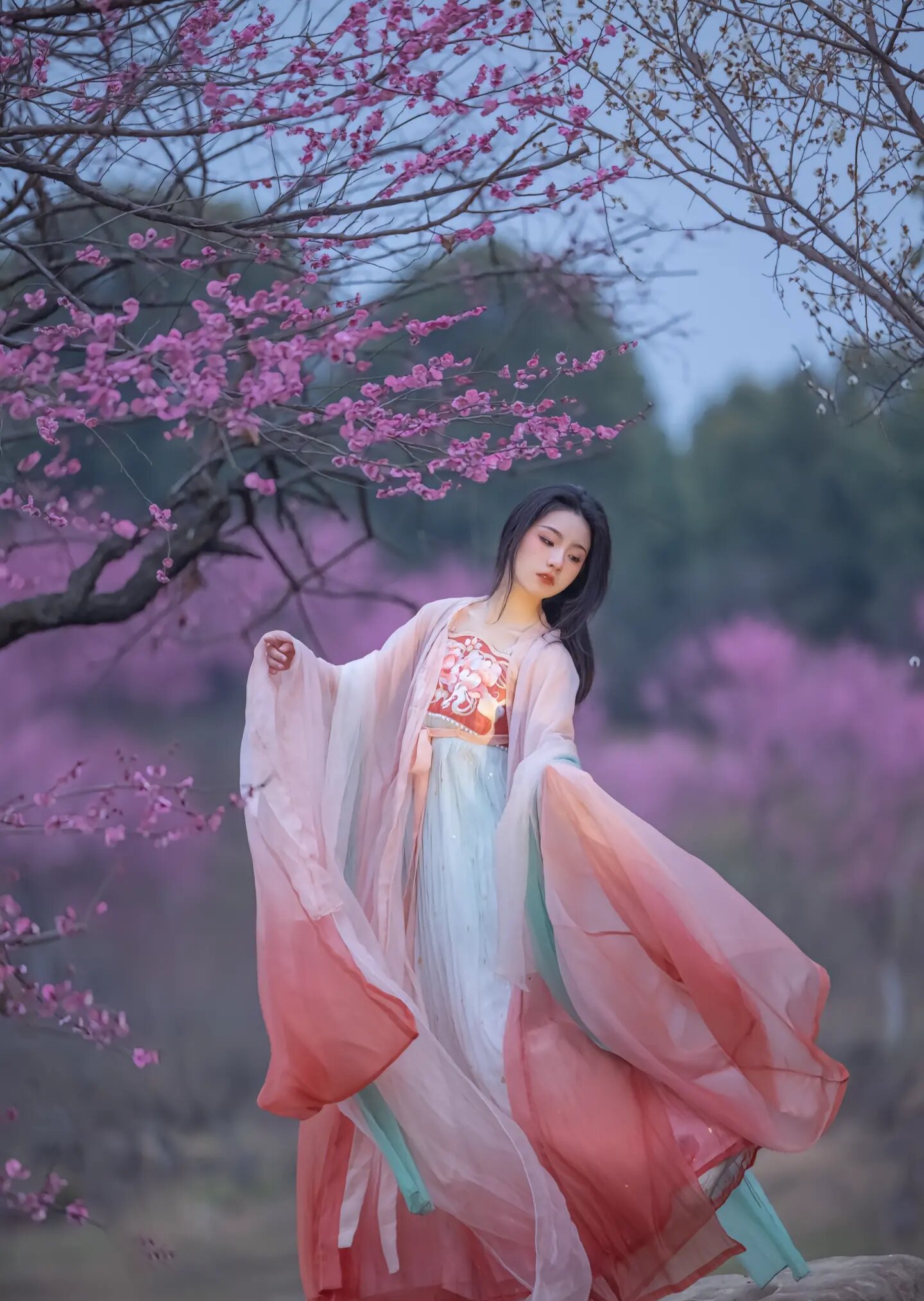 Original Hanfu Fashion in the Splendor of Autumn Original Hanfu Fashion in the Splendor of Autumn