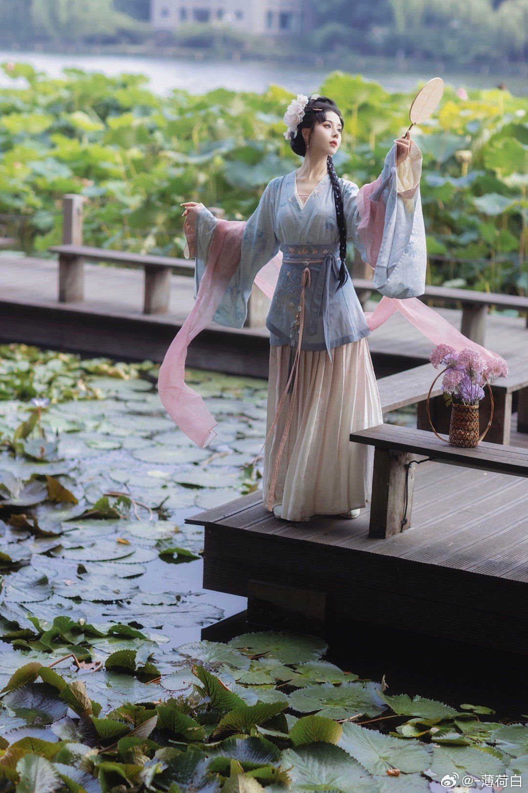 Lightweight Summer Hanfu Costumes for Little Girls Lightweight Summer Hanfu Costumes for Little Girls