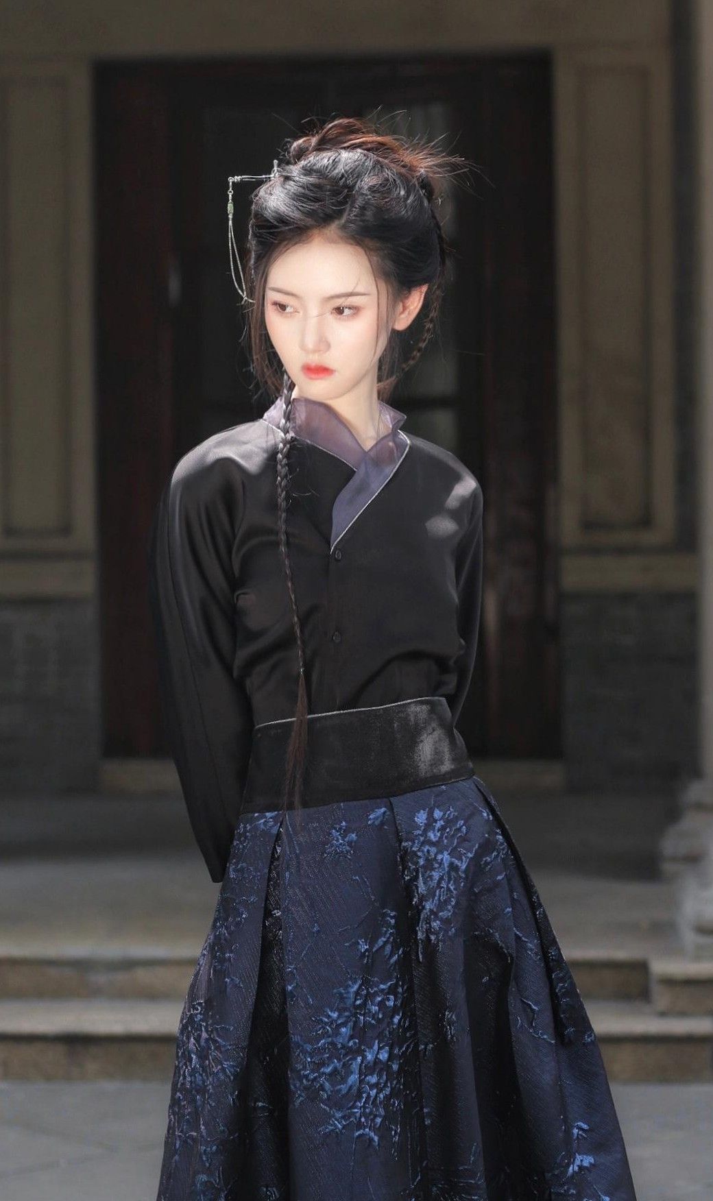 Everyday Wear:The Chic Black Ponytail Skirt Everyday Wear:The Chic Black Ponytail Skirt