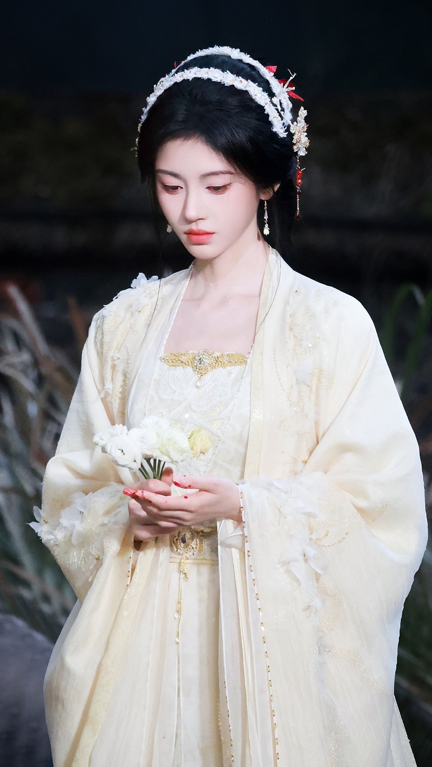 Divine Maiden:The Splendor of Hanfu Headwear with a Touch of Mythical Elegance Divine Maiden:The Splendor of Hanfu Headwear with a Touch of Mythical Elegance