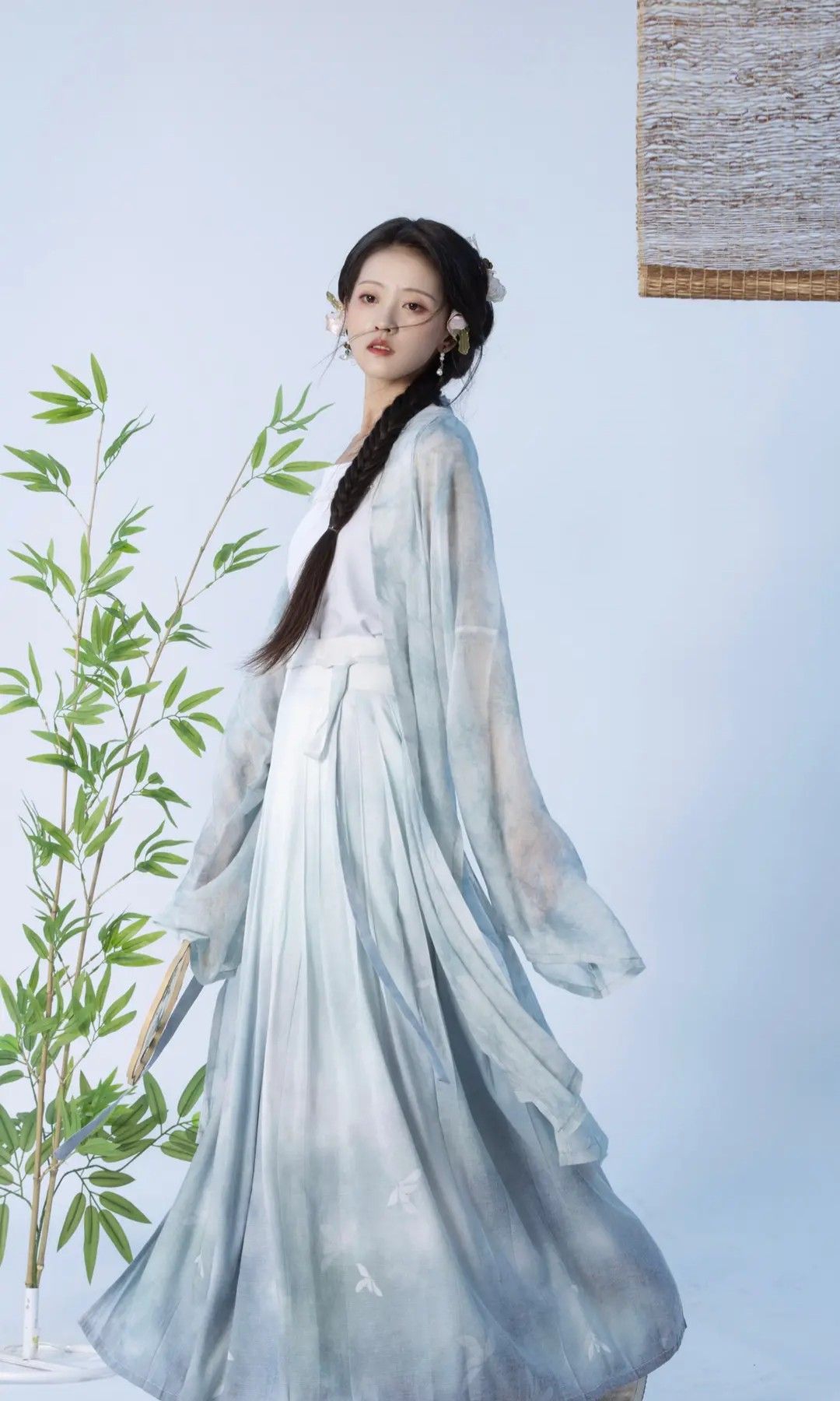 汉服发型假发一体儿童 汉服发型假发一体儿童