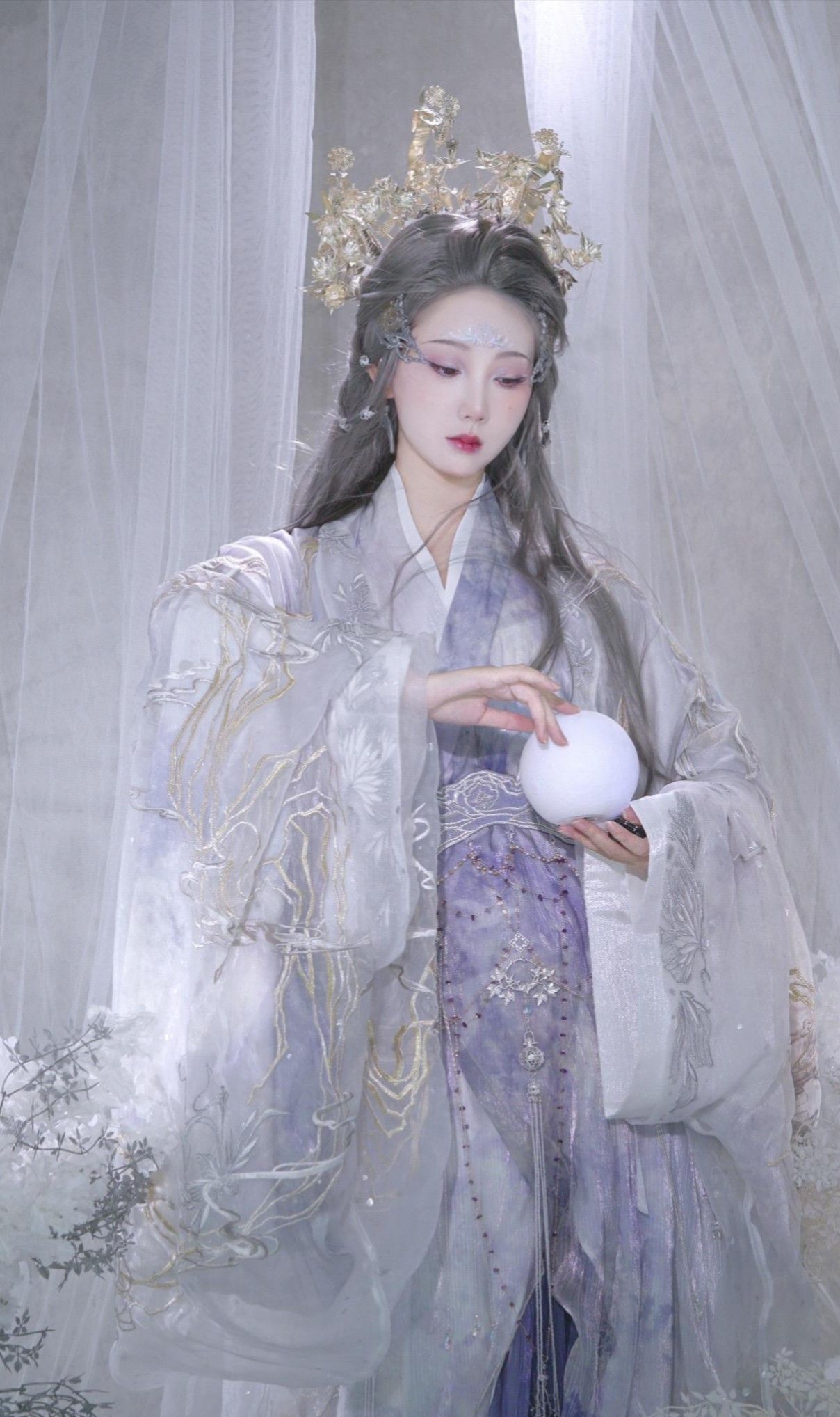 Summer Elegance:The Girls Hanfu Dress in Bloom Summer Elegance:The Girls Hanfu Dress in Bloom