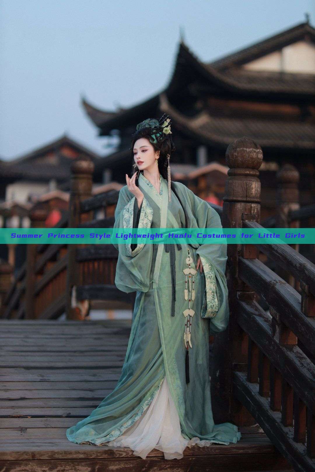 Summer Princess Style Lightweight Hanfu Costumes for Little Girls Summer Princess Style Lightweight Hanfu Costumes for Little Girls