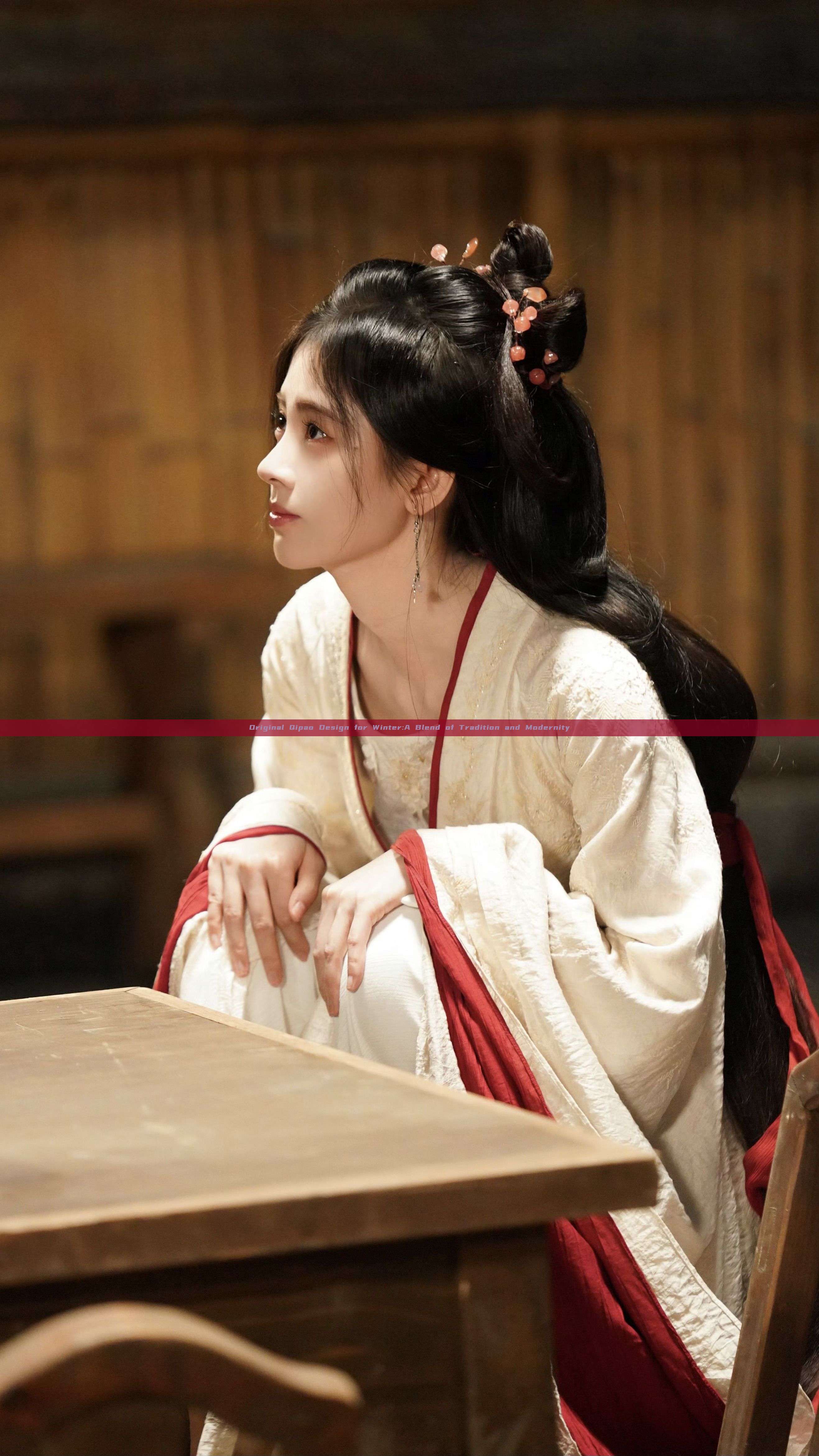 Original Qipao Design for Winter:A Blend of Tradition and Modernity