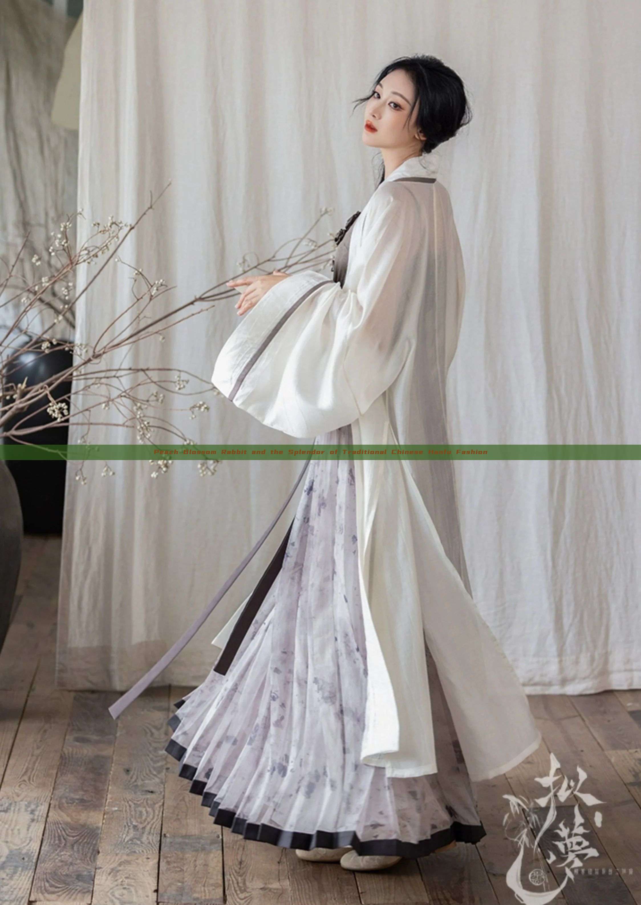 Peach Blossom Rabbit and the Splendor of Traditional Chinese Hanfu Fashion Peach Blossom Rabbit and the Splendor of Traditional Chinese Hanfu Fashion