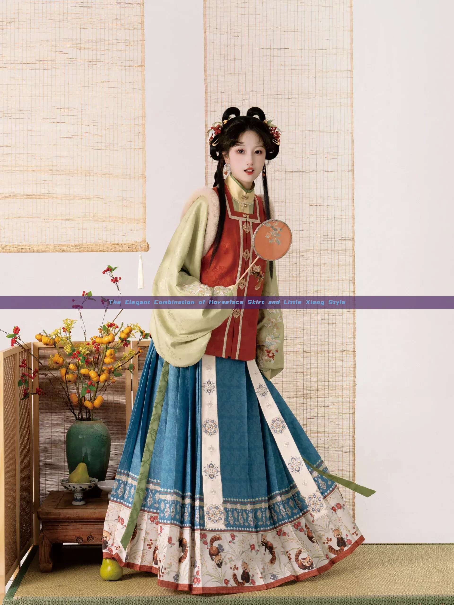 The Elegant Combination of Horseface Skirt and Little Xiang Style The Elegant Combination of Horseface Skirt and Little Xiang Style