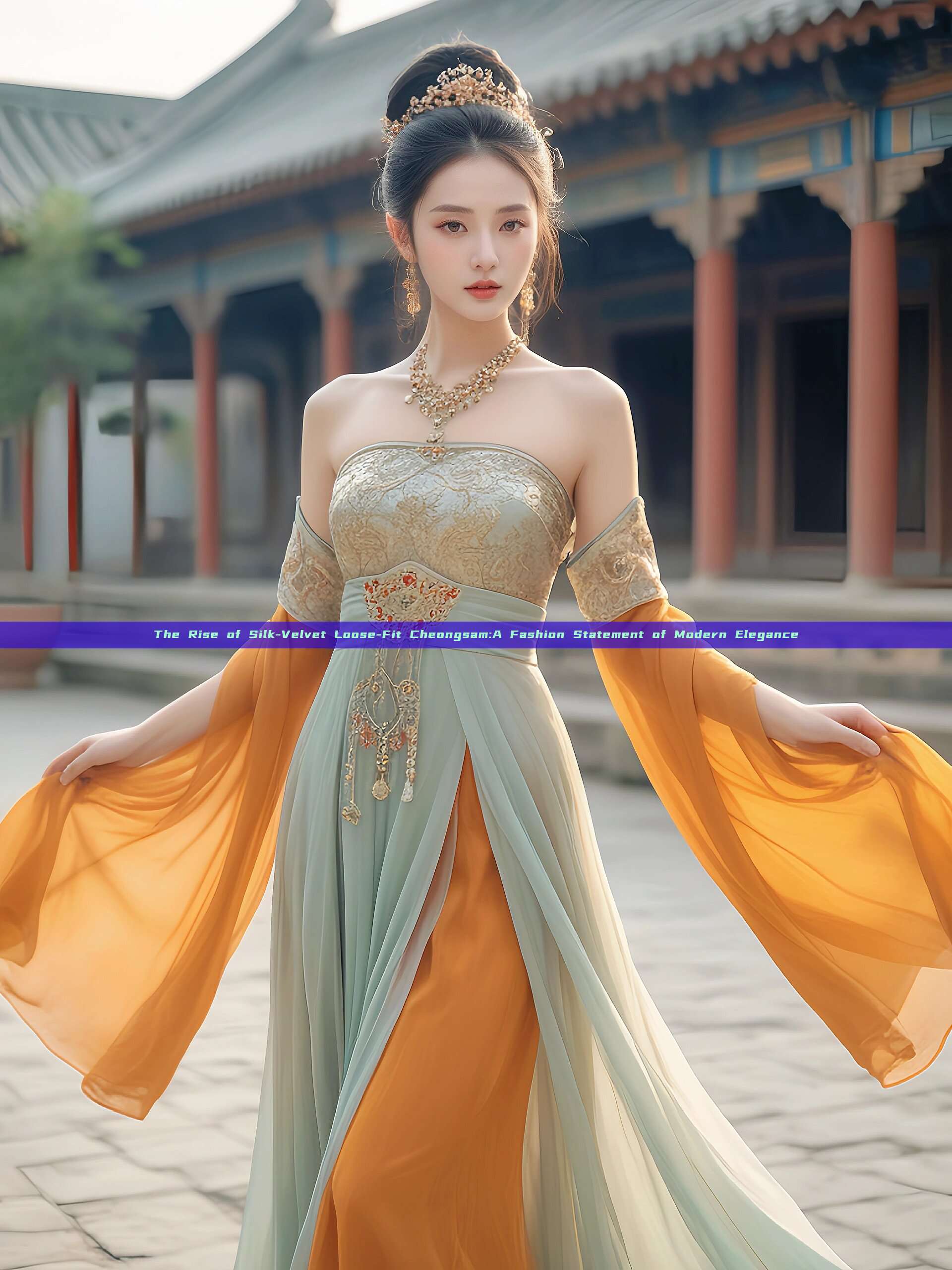 The Rise of Silk-Velvet Loose-Fit Cheongsam:A Fashion Statement of Modern Elegance