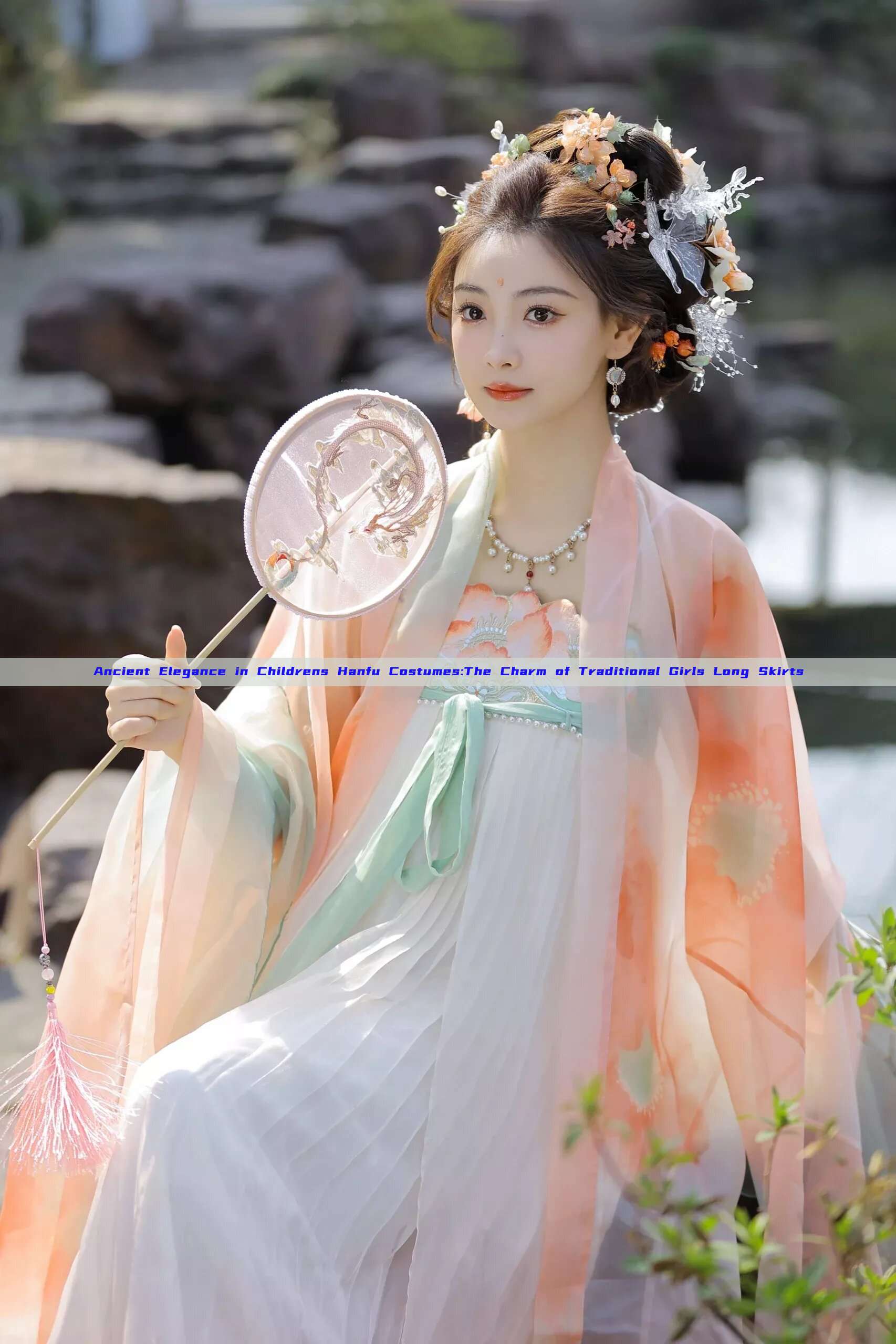 Ancient Elegance in Childrens Hanfu Costumes:The Charm of Traditional Girls Long Skirts Ancient Elegance in Childrens Hanfu Costumes:The Charm of Traditional Girls Long Skirts