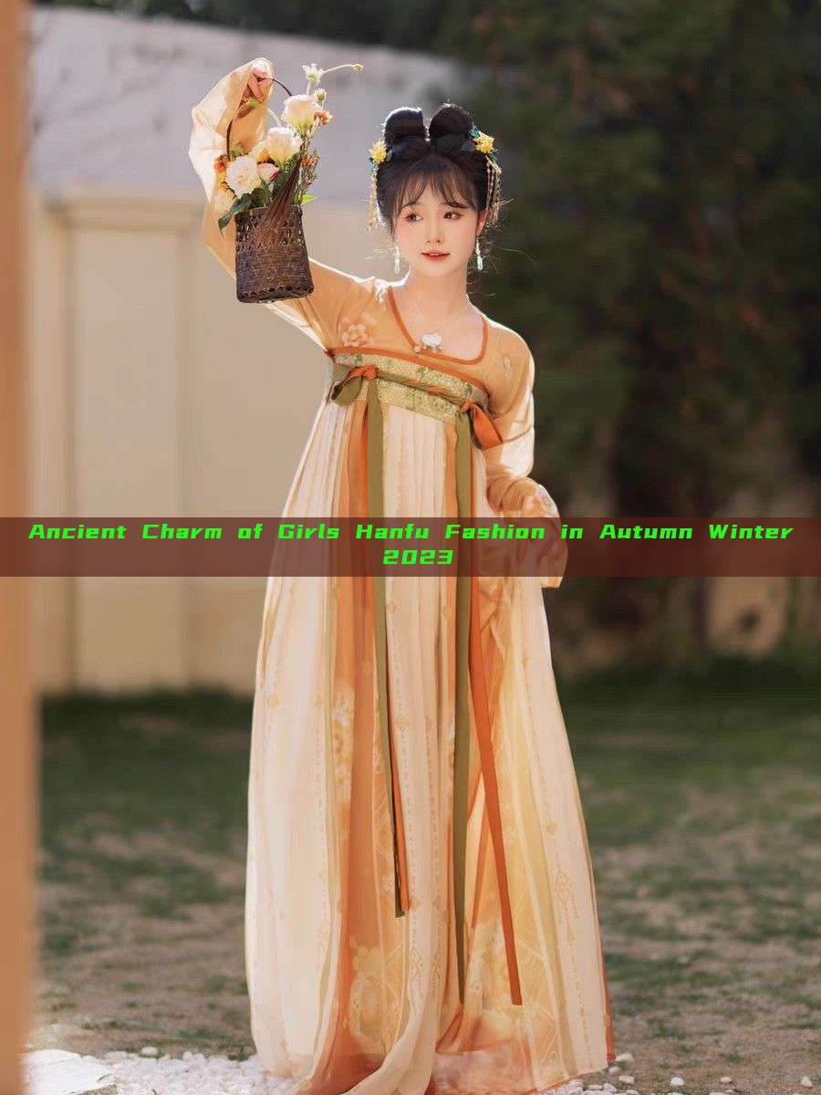 Ancient Charm of Girls Hanfu Fashion in Autumn Winter 2023 Ancient Charm of Girls Hanfu Fashion in Autumn Winter 2023