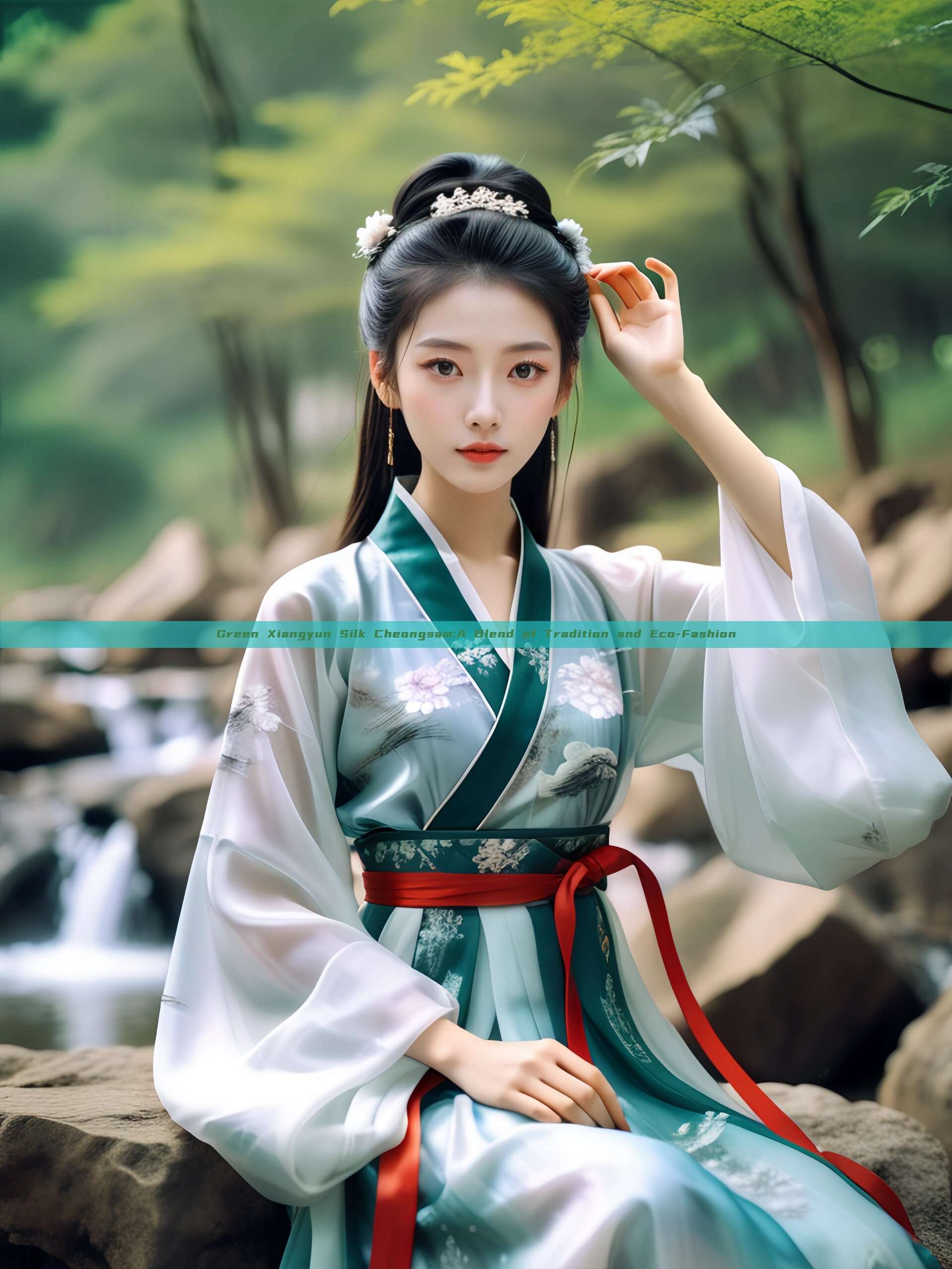 Green Xiangyun Silk Cheongsam:A Blend of Tradition and Eco-Fashion Green Xiangyun Silk Cheongsam:A Blend of Tradition and Eco-Fashion