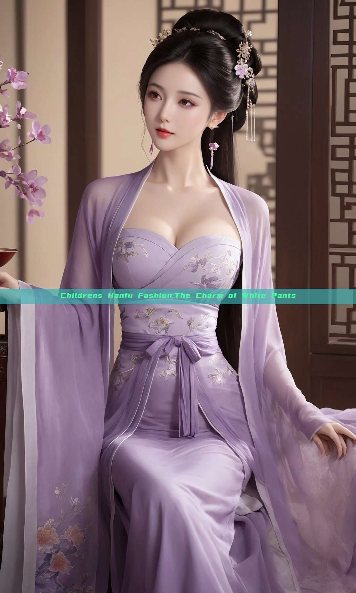 Childrens Hanfu Fashion:The Charm of White Pants Childrens Hanfu Fashion:The Charm of White Pants