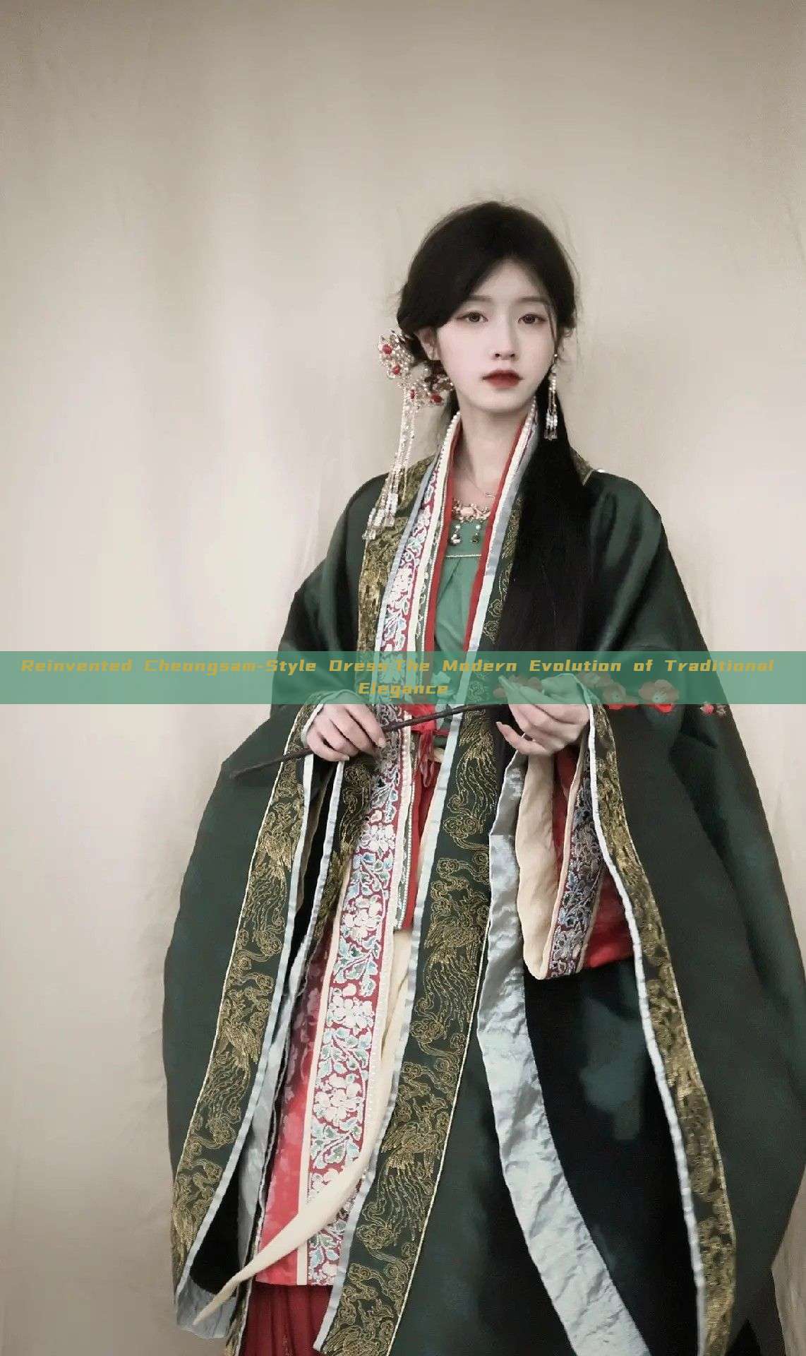 Reinvented Cheongsam-Style Dress:The Modern Evolution of Traditional Elegance Reinvented Cheongsam-Style Dress:The Modern Evolution of Traditional Elegance
