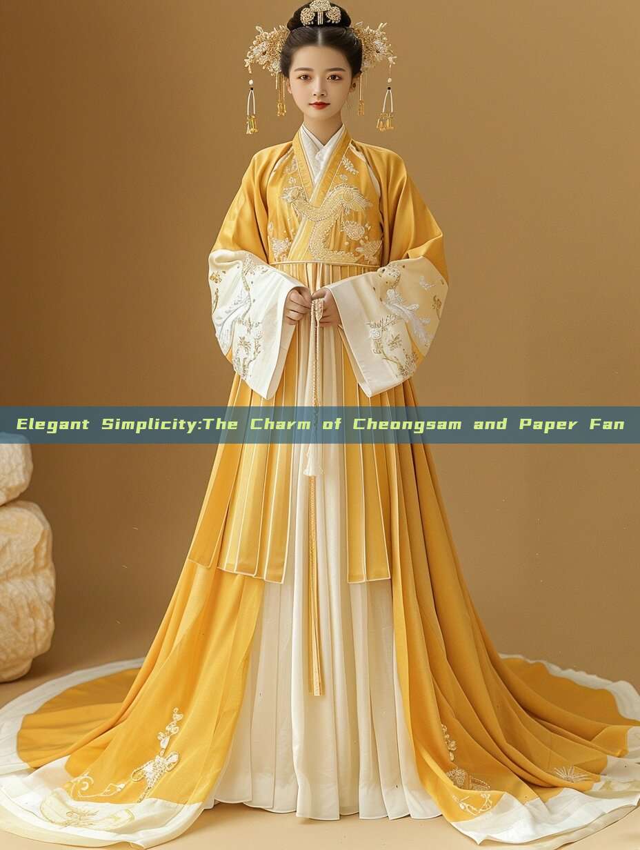 Elegant Simplicity:The Charm of Cheongsam and Paper Fan Elegant Simplicity:The Charm of Cheongsam and Paper Fan