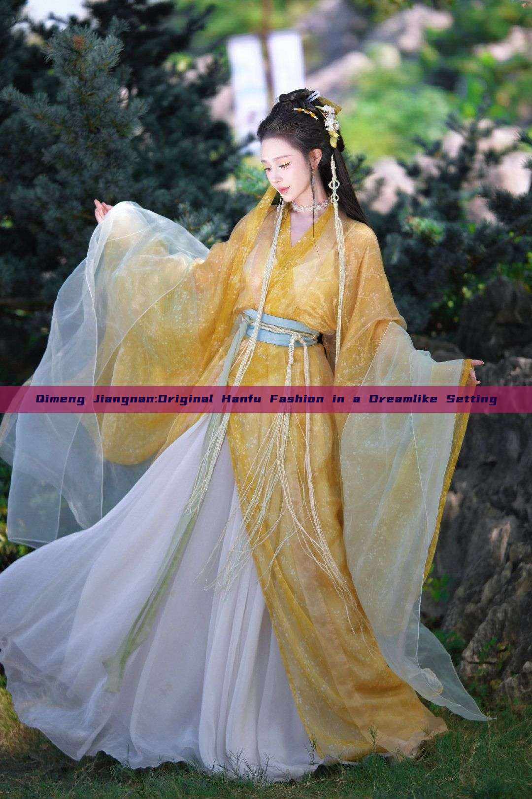 Qimeng Jiangnan:Original Hanfu Fashion in a Dreamlike Setting Qimeng Jiangnan:Original Hanfu Fashion in a Dreamlike Setting