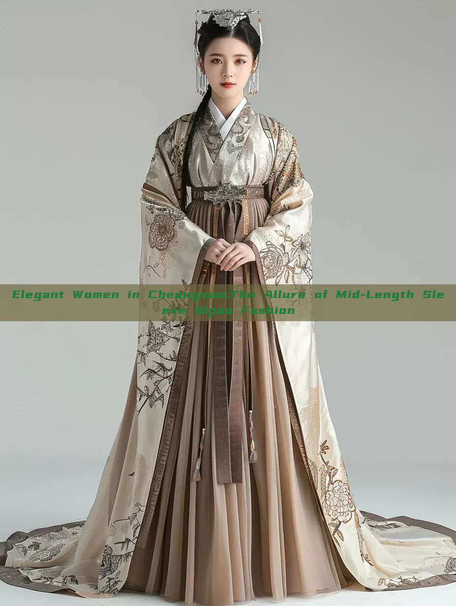 Elegant Women in Cheongsam:The Allure of Mid-Length Sleeve Qipao Fashion Elegant Women in Cheongsam:The Allure of Mid-Length Sleeve Qipao Fashion